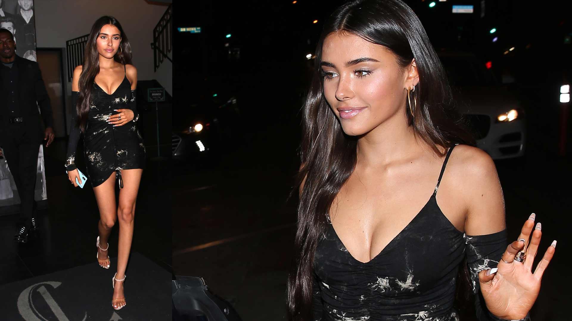 Madison beer black store dress