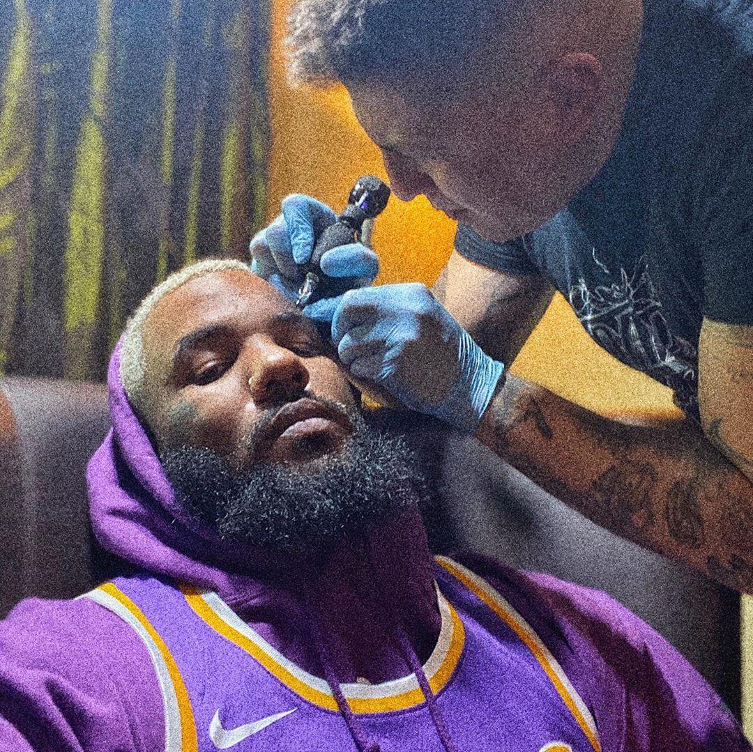 Rapper The Game Gets Giant Face Tattoo For Kobe Bryant: ‘F O R E V E R’