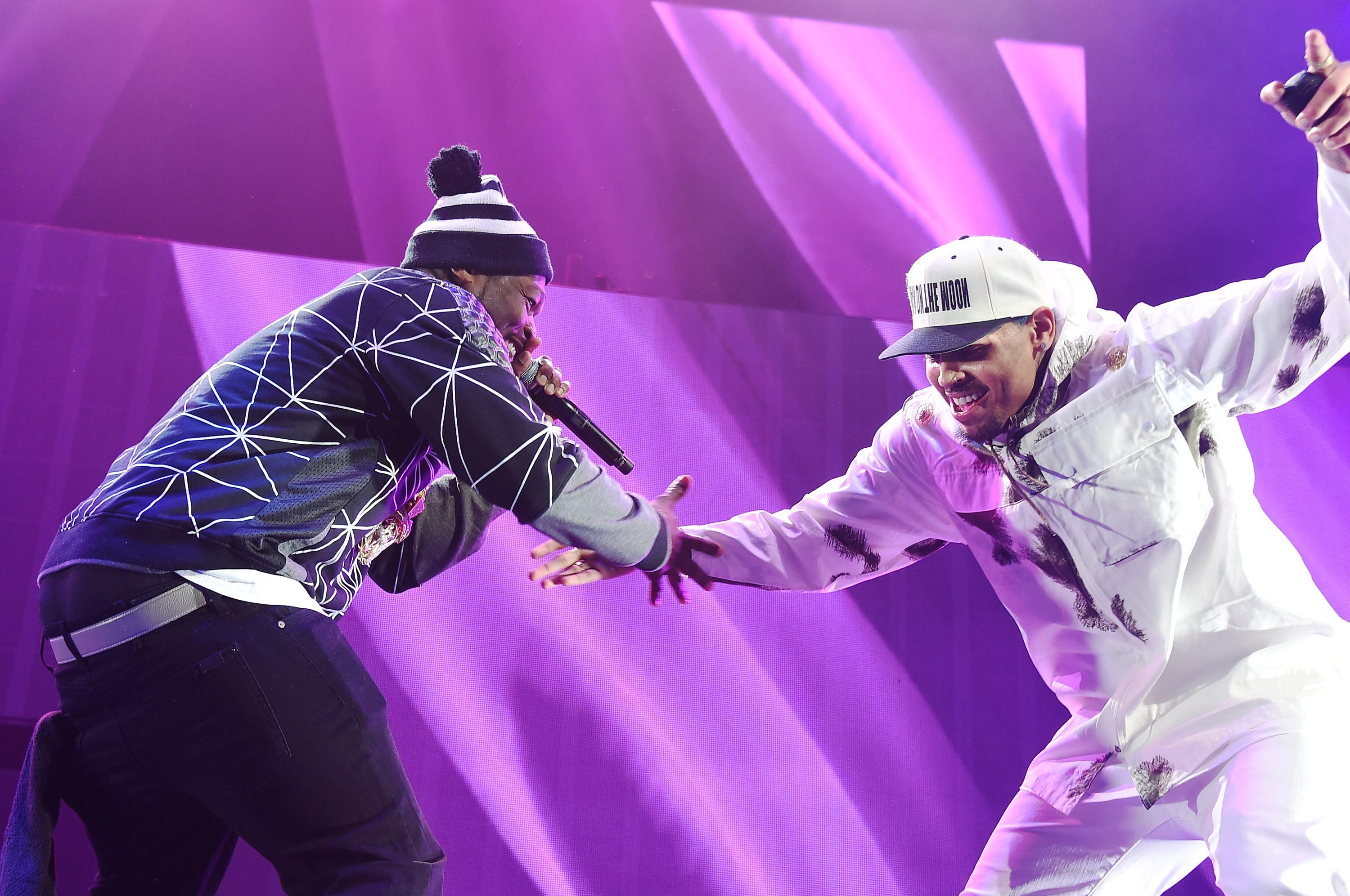 50 Cent Says Chris Brown Is The New King of Pop, ‘Better’ Than Michael Jackson