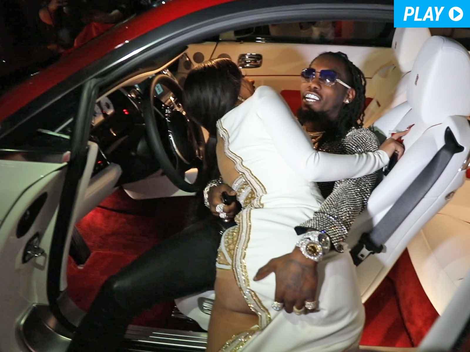 Cardi B Buys Offset New Whip and Shows Off Her Spacious Trunk
