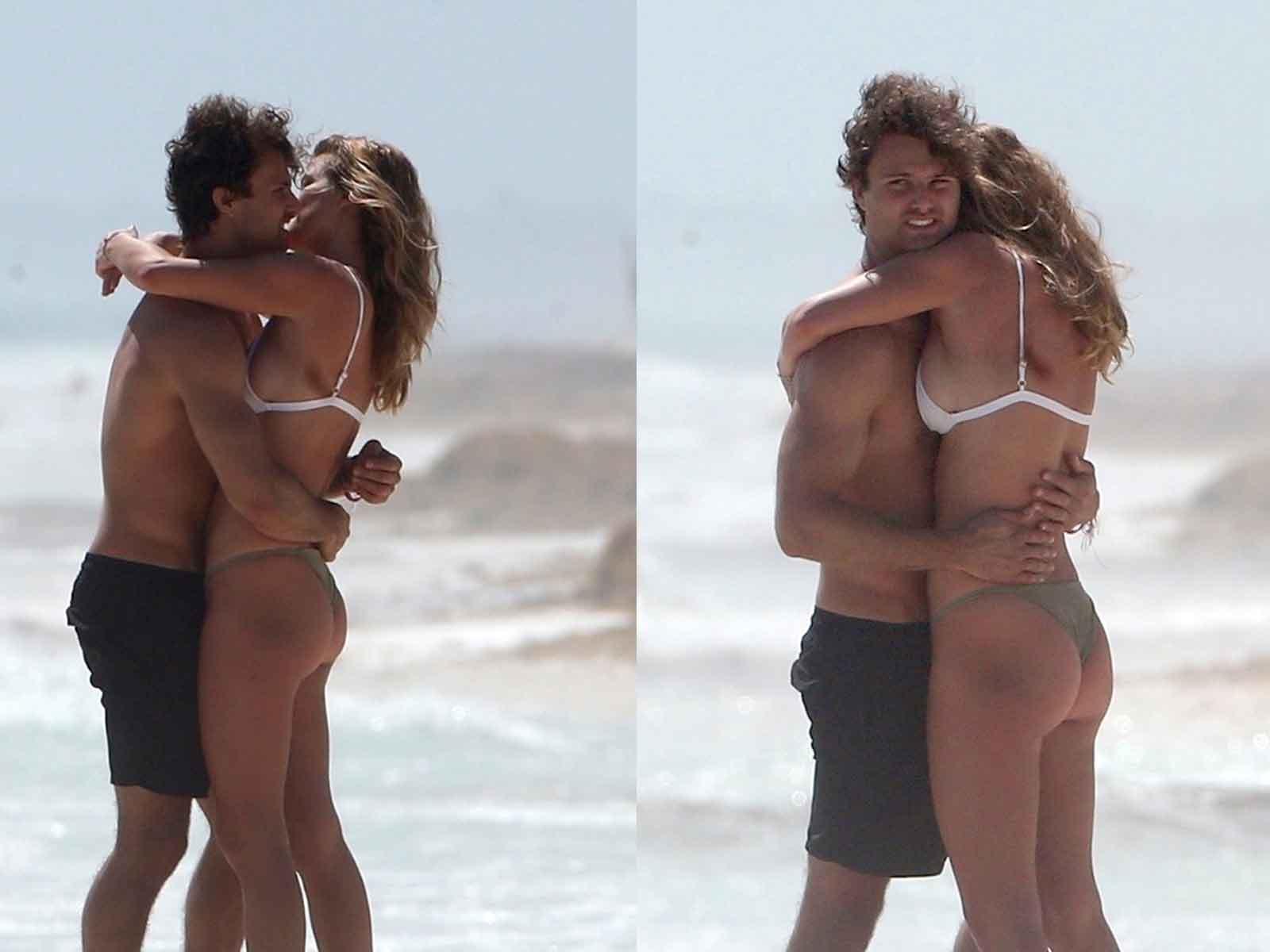 Nina Agdal and Jack Brinkley-Cook Pack on PDA in Mexico