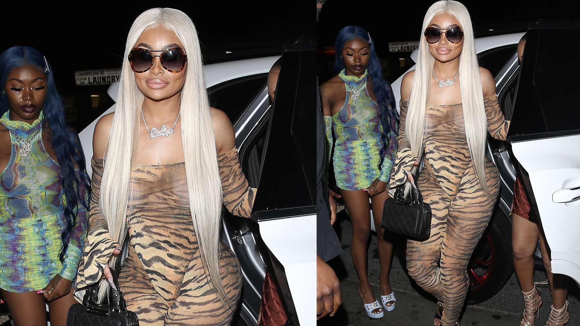 Blac Chyna Makes Bold Statement in Tiger Bodysuit Ahead of Explosive Reality Show Premiere