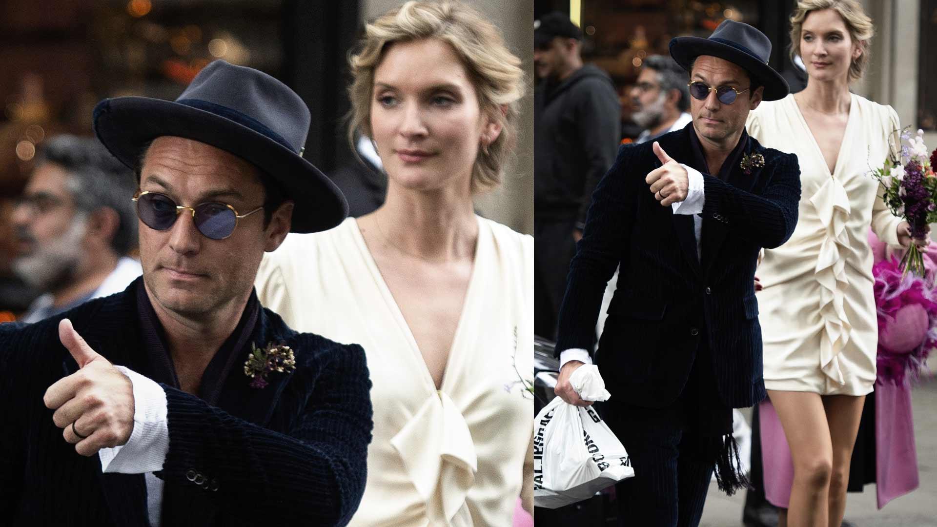Jude Law Marries Girlfriend Phillipa Coan in Secret Ceremony - The Blast