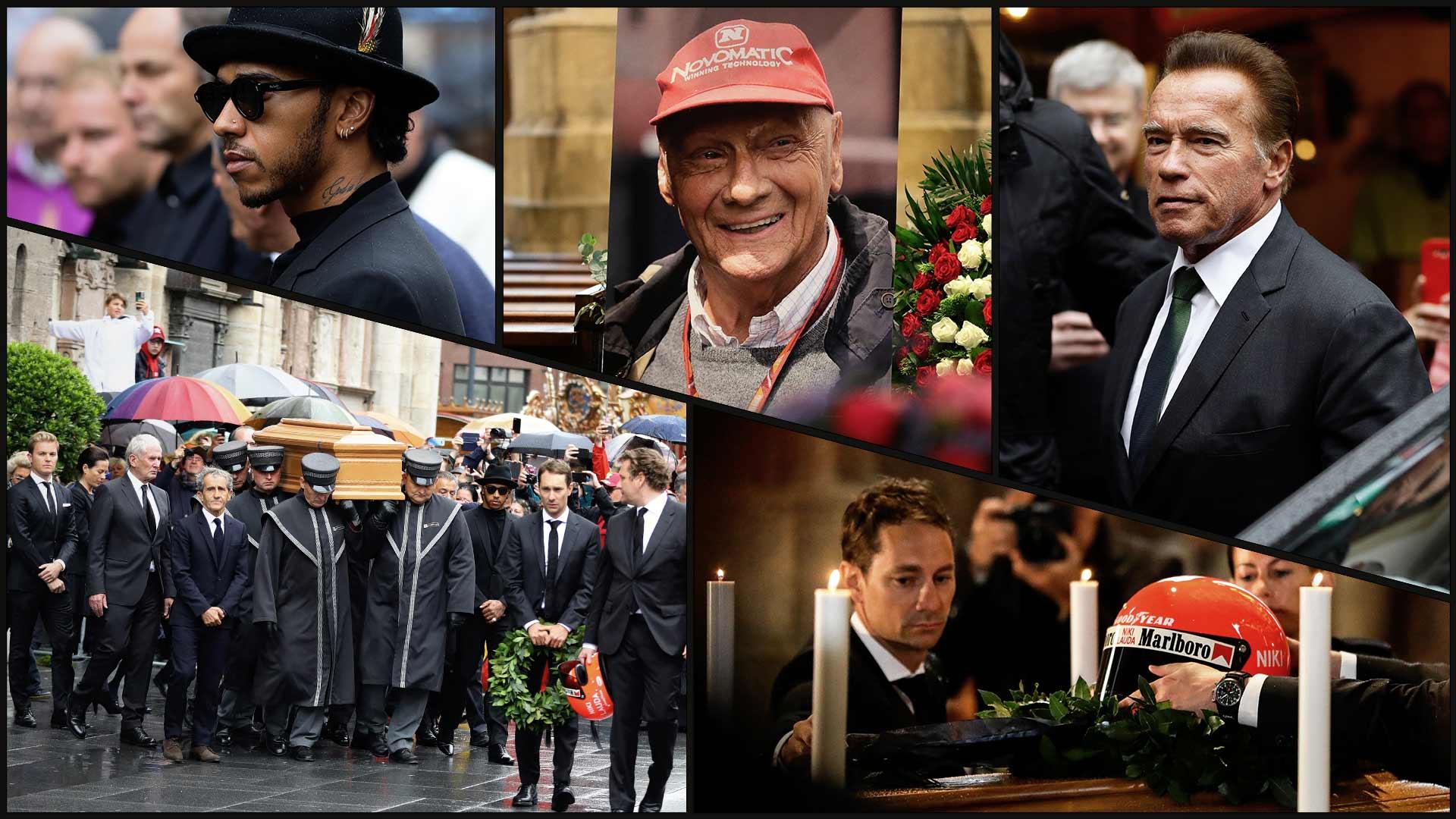 Arnold Schwarzenegger Delivers Touching Eulogy at F1 Legend Niki Lauda Funeral