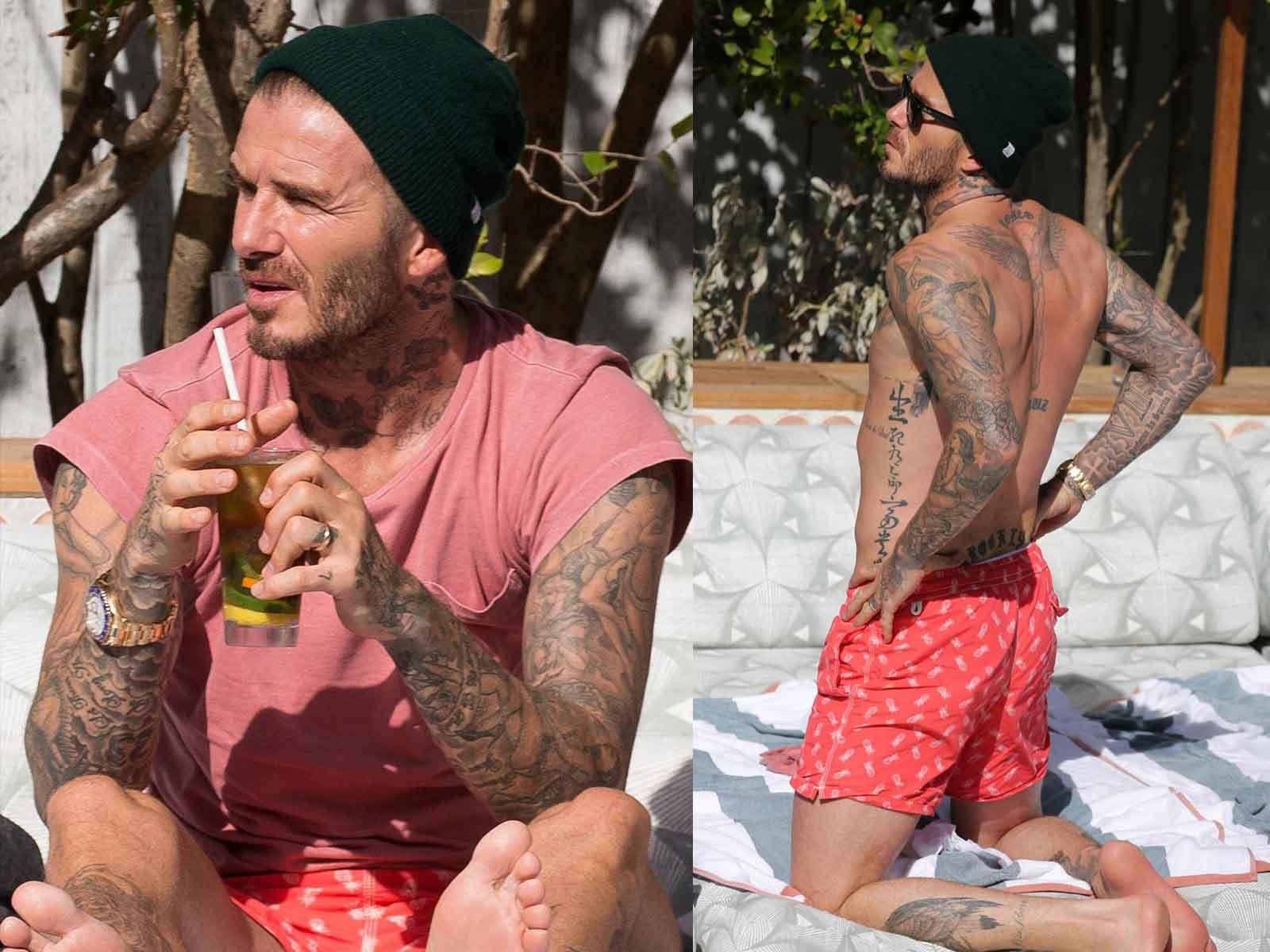 Shirtless David Beckham Will Cure Your Monday Blues