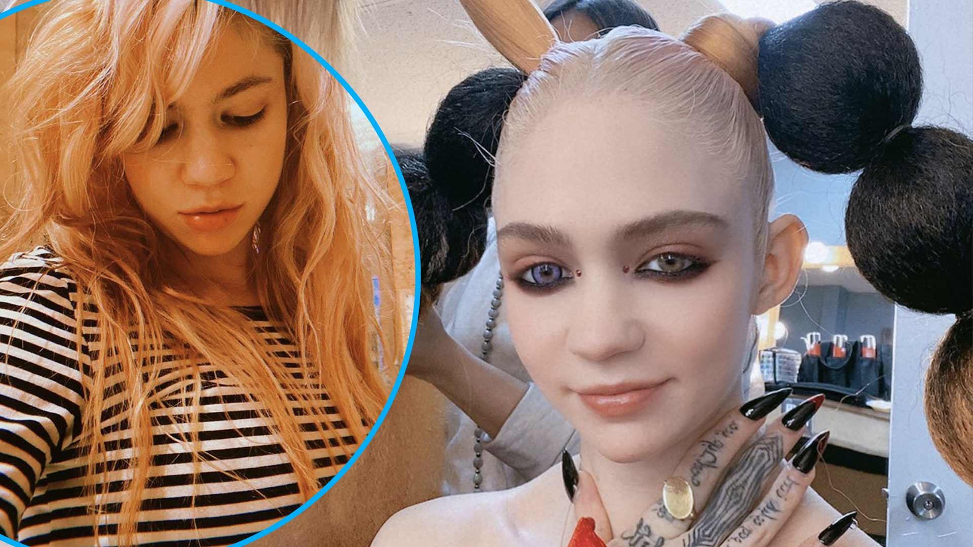 Pregnant Grimes Looks Ready To Pop In ‘Chubby Fairy’ Selfie - The Blast