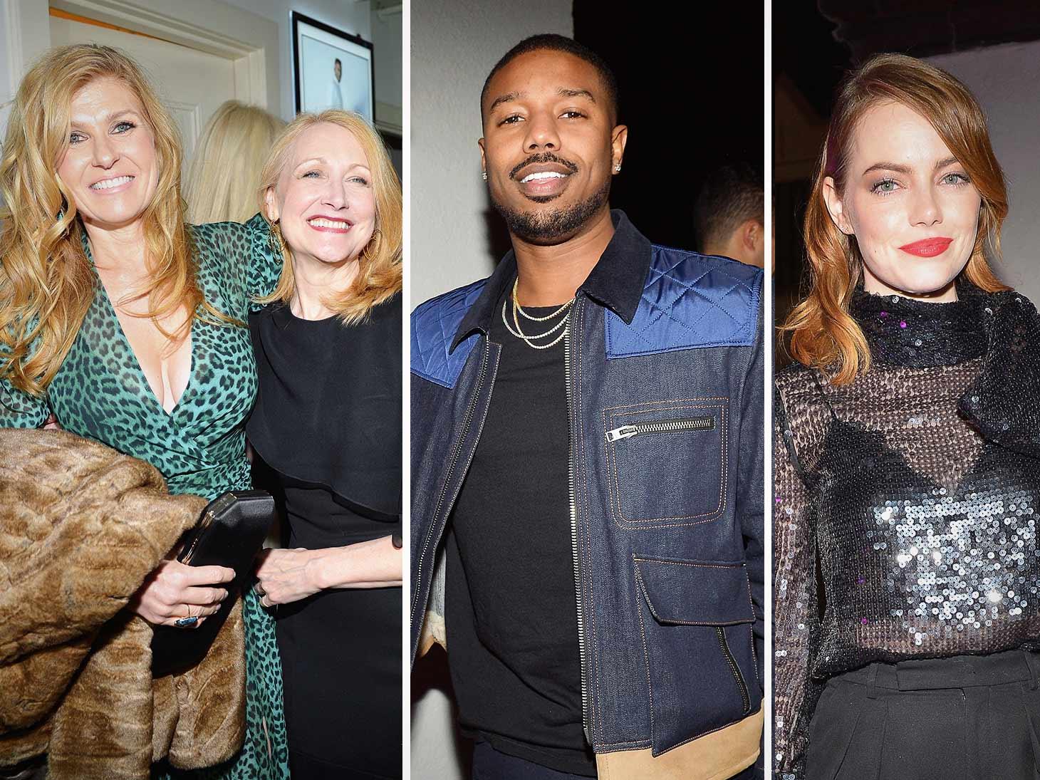Michael B. Jordan, Emma Stone and More Kick Off Award Season With W Magazine’s Golden Globes Party