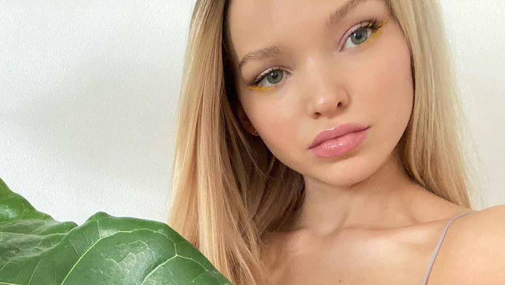 Dove Cameron Feeling 100% Herself Without Top