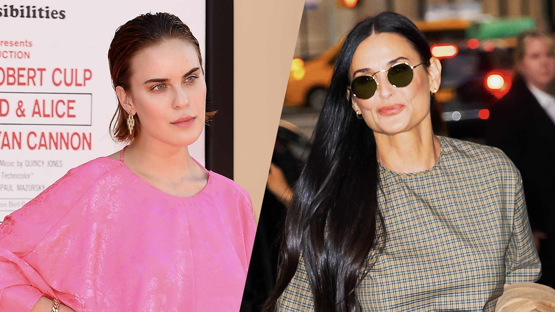 Demi Moore's Daughter Tallulah Willis Honors Her Mother With A 'Haute ...