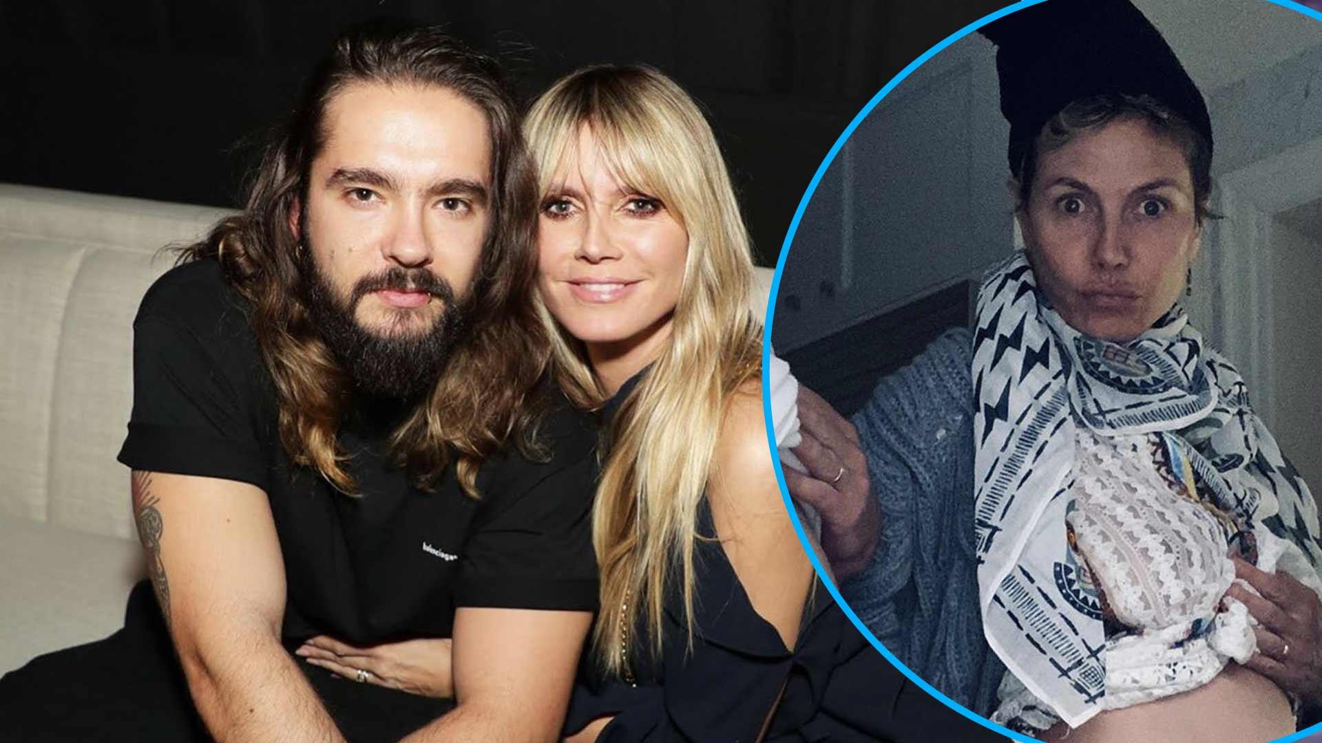 Heidi Klum Causes Pregnancy Panic, Real Or Food Baby? The Blast(01)