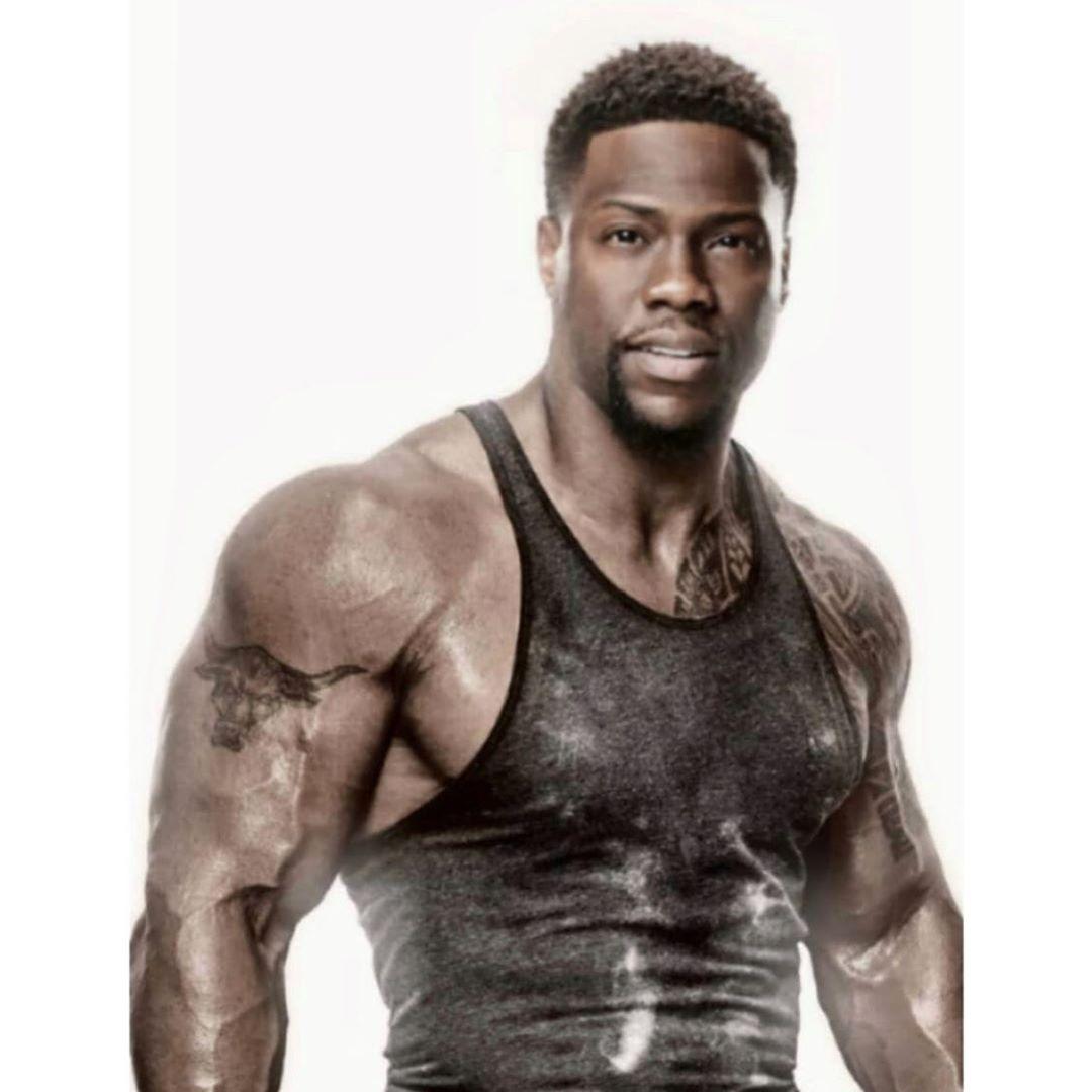 Kevin Hart Flexes Chiseled Chest To Show Off His Action Movie Body ...