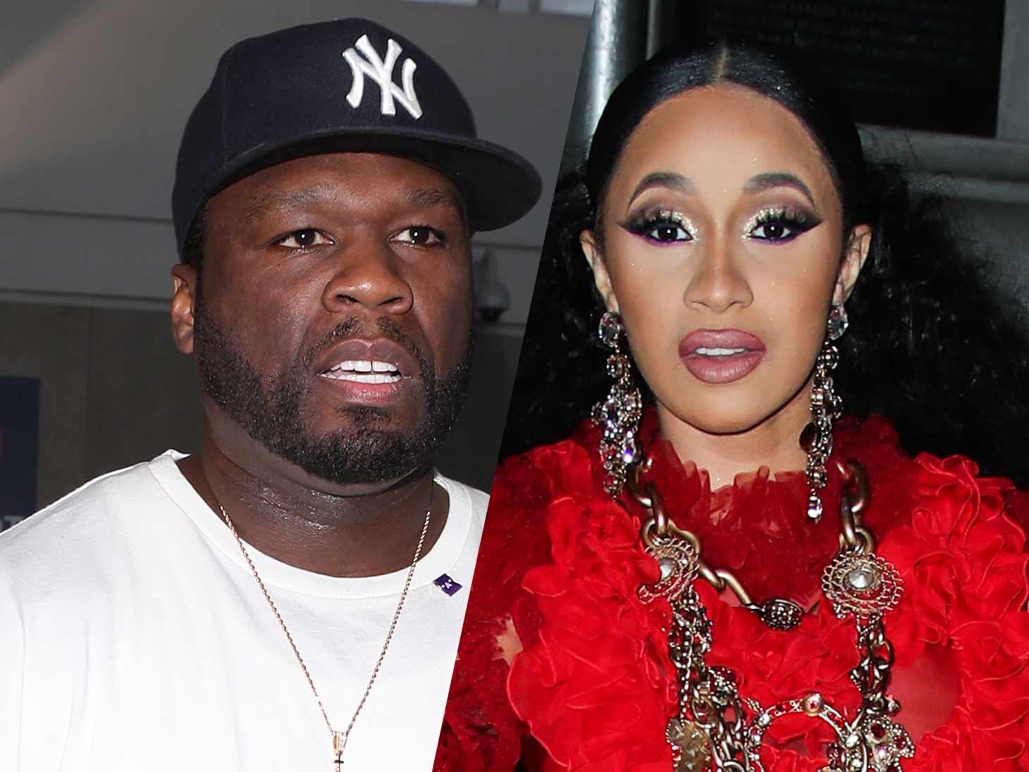 50 Cent Plays Marriage Counselor to Cardi B and Offset