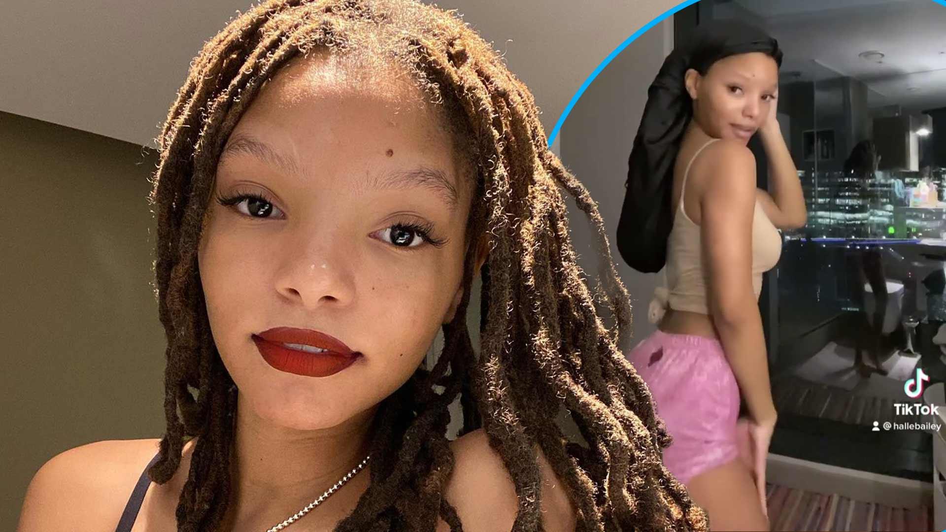 Halle Bailey Busts Out ‘Up’ Challenge In Pajamas To Get Your Night Started