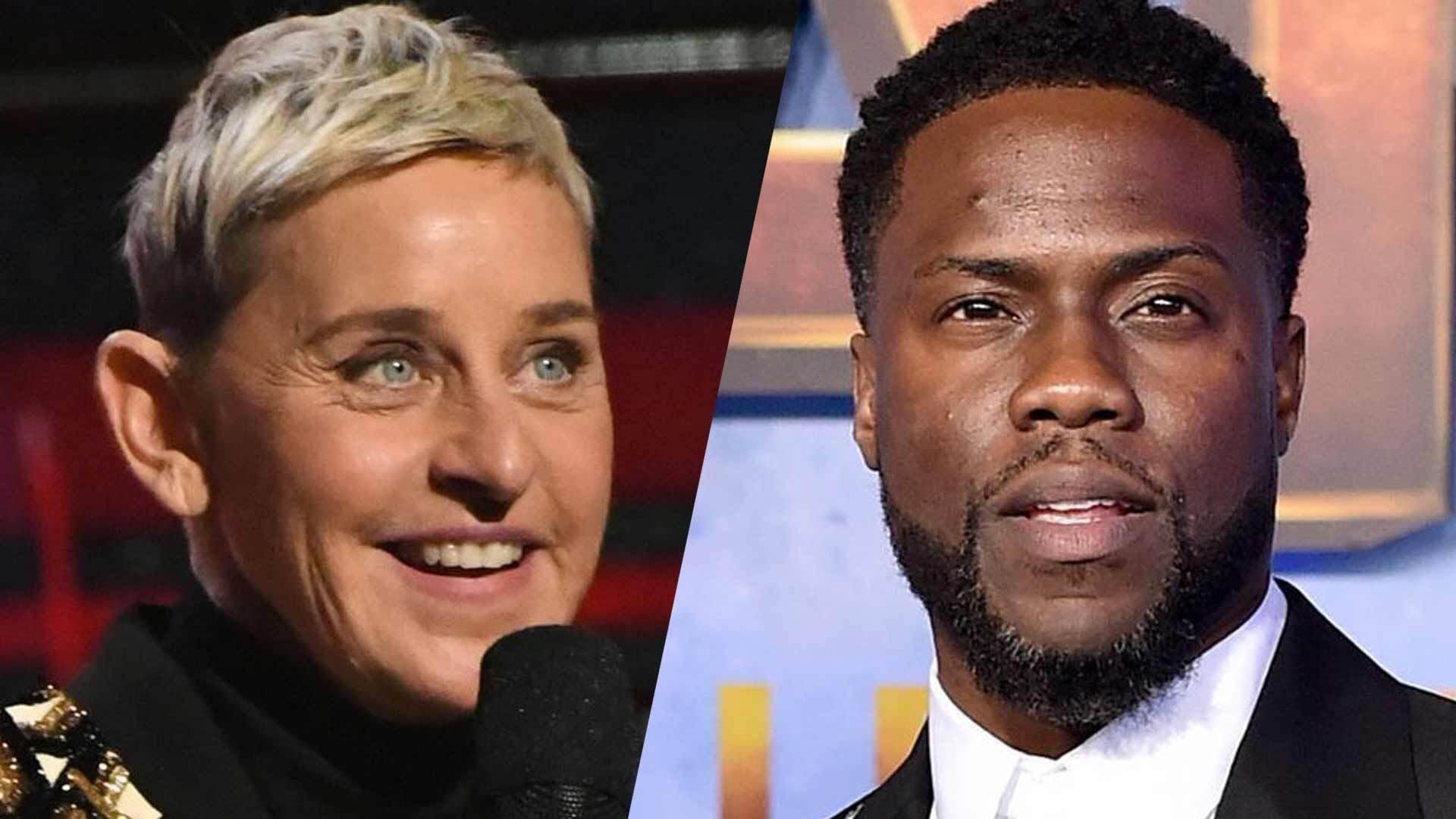 Kevin Hart Ripped For Defending Ellen Again, Fans Ask Why He’s Ignoring Her Talk Show Staff’s Allegations