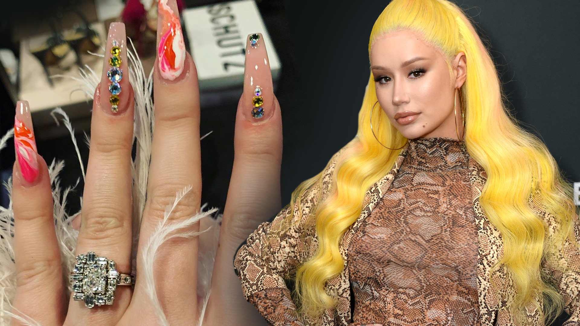 Iggy Azalea Fuels Engagement Rumors With Playboi Carti, Shows Off Giant Bling!
