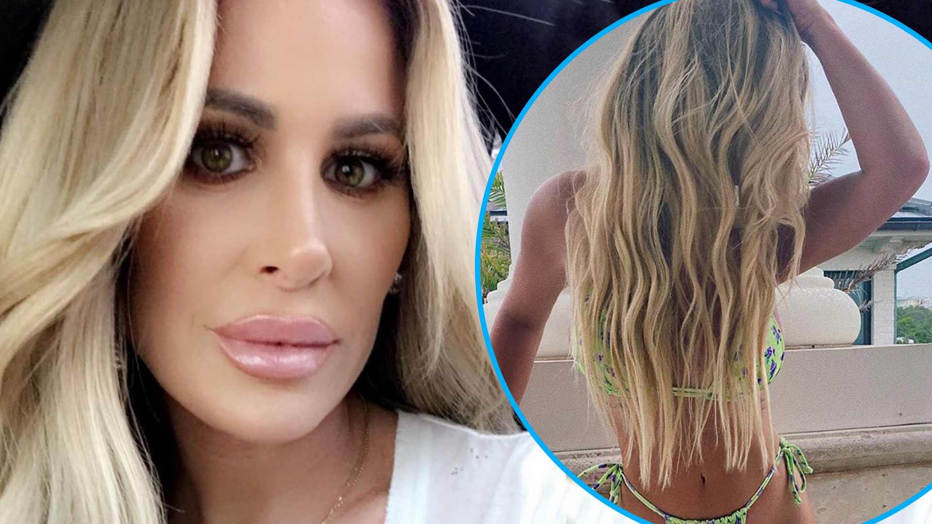 Kim Zolciak-Biermann Shows Off Snatched Waist While Promising Plus Size Suits Are On The Way