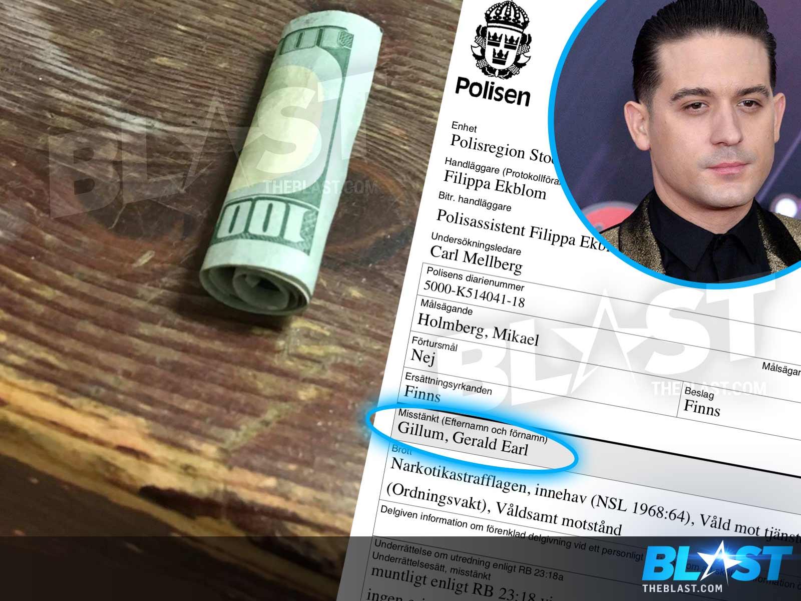 G-Eazy Had 1.5 Grams of Cocaine, Rolled Up $100 in Pocket at Time of Arrest