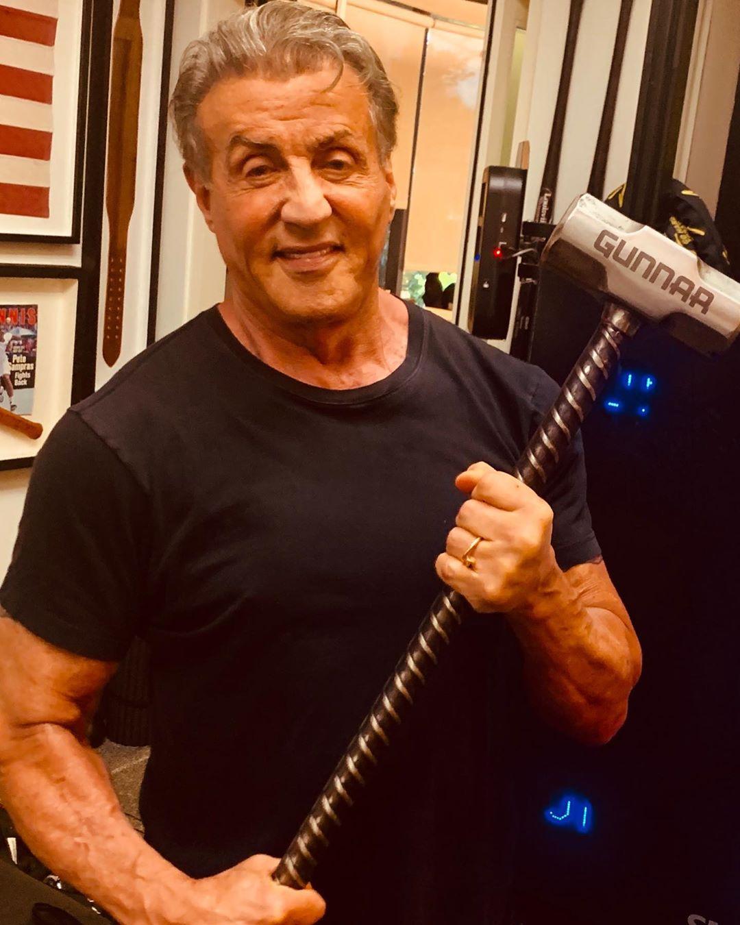 Sylvester Stallone Is Twice As Strong At 73-Years-Old, Than He Was At ...