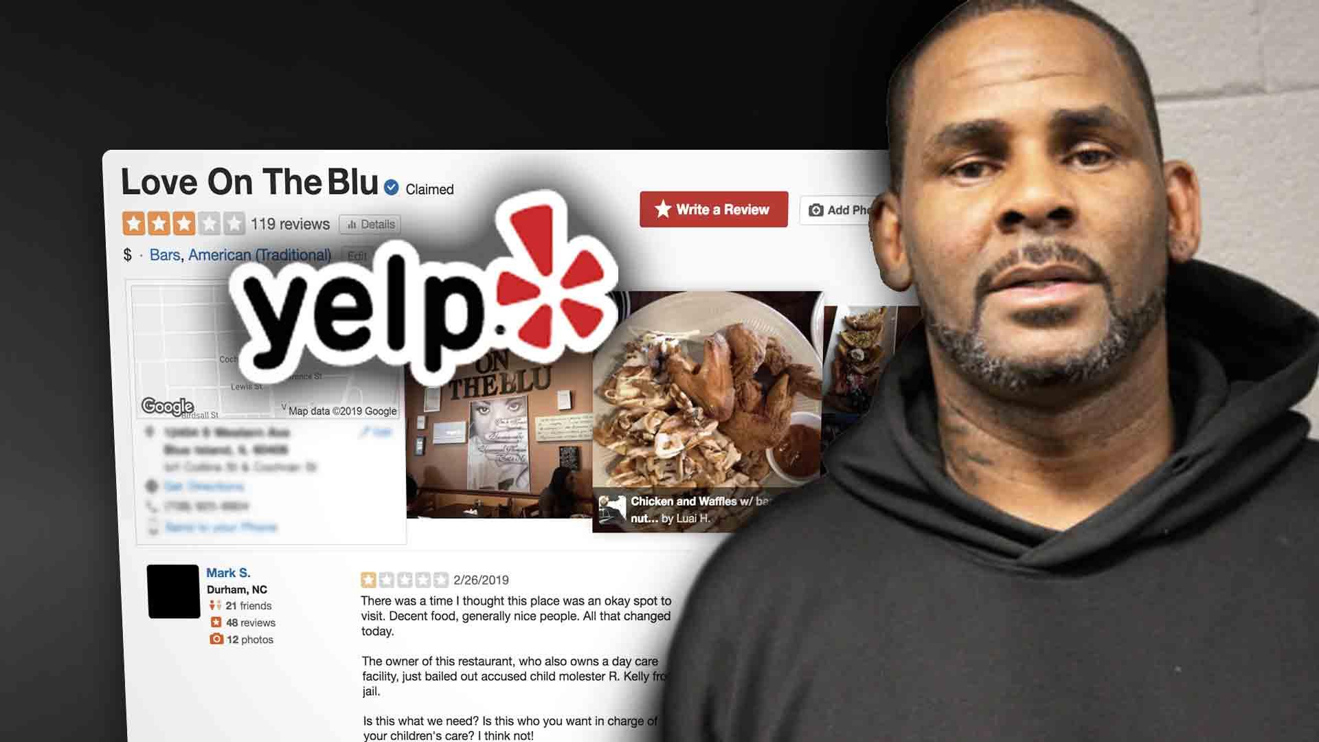 Woman Who Bailed R. Kelly Out of Jail Gets Backlash, Restaurant Trashed Online