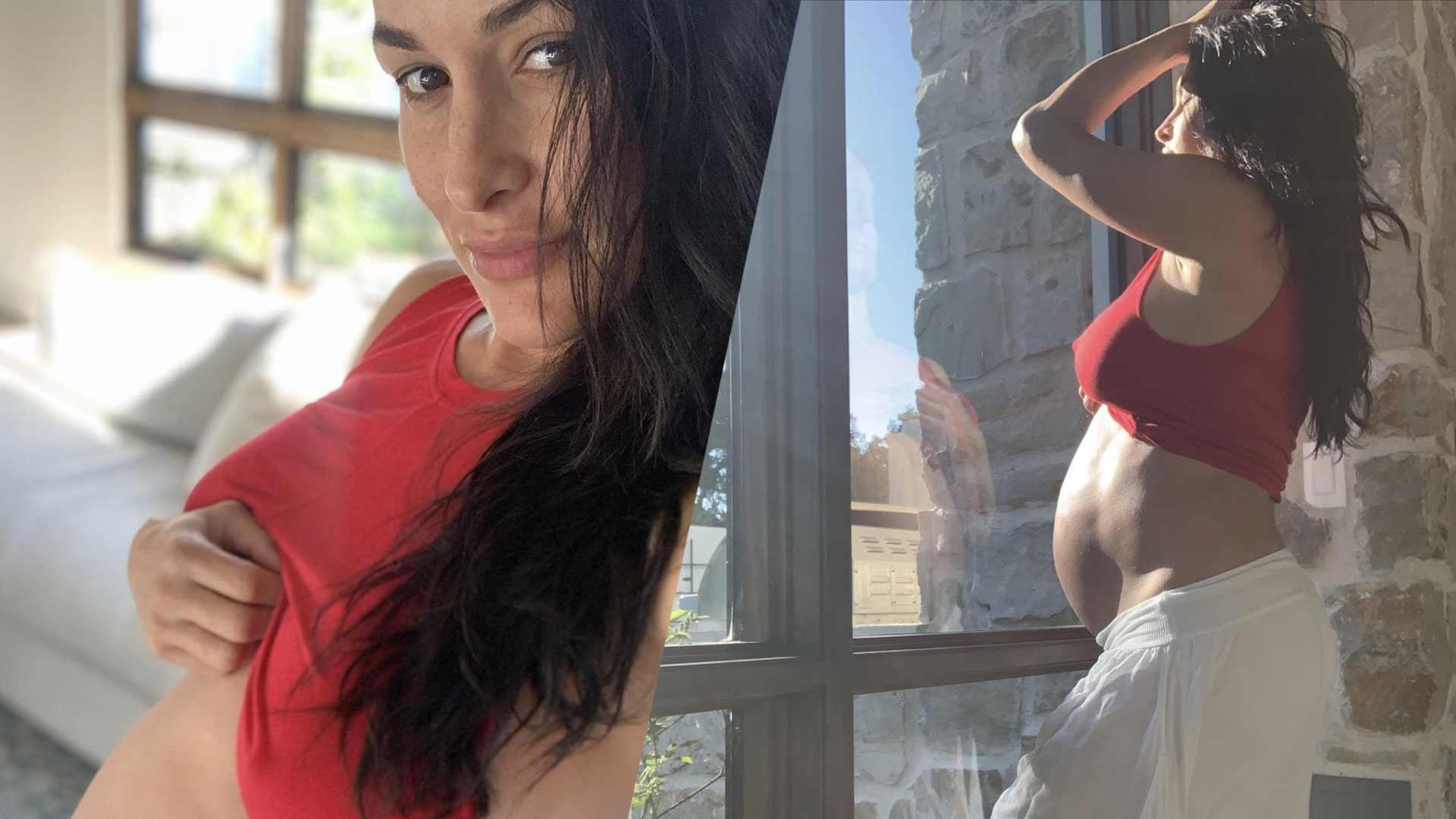 Nikki Bella Showing Off Her Baby Bump After Pregnancy Reveal
