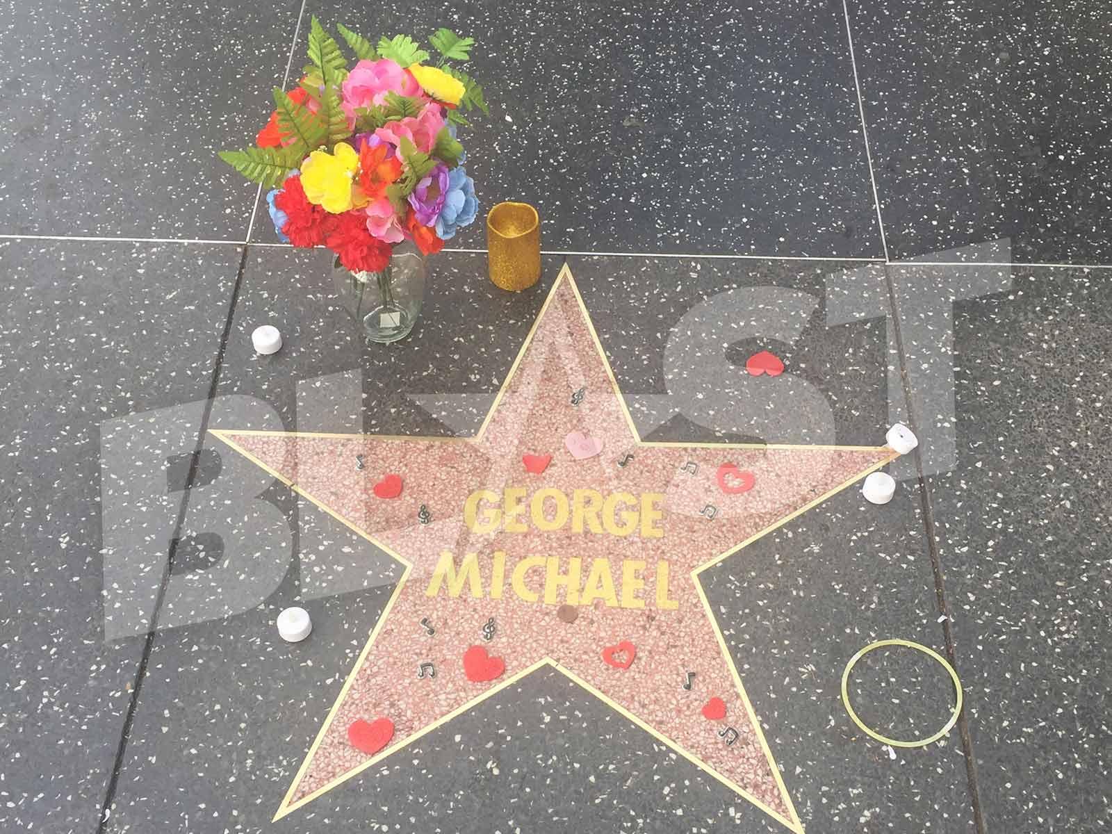 George Michael Gets Unofficial Posthumous Walk of Fame Star