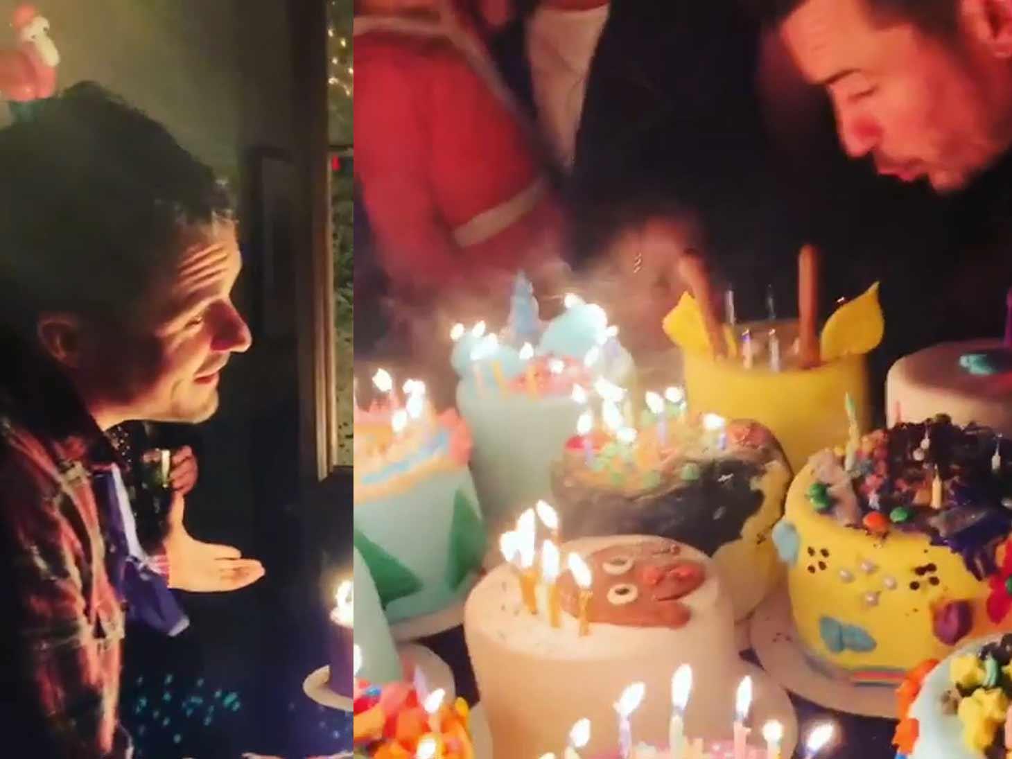 Orlando Bloom Gets Cakes on Cakes for Birthday Celebration