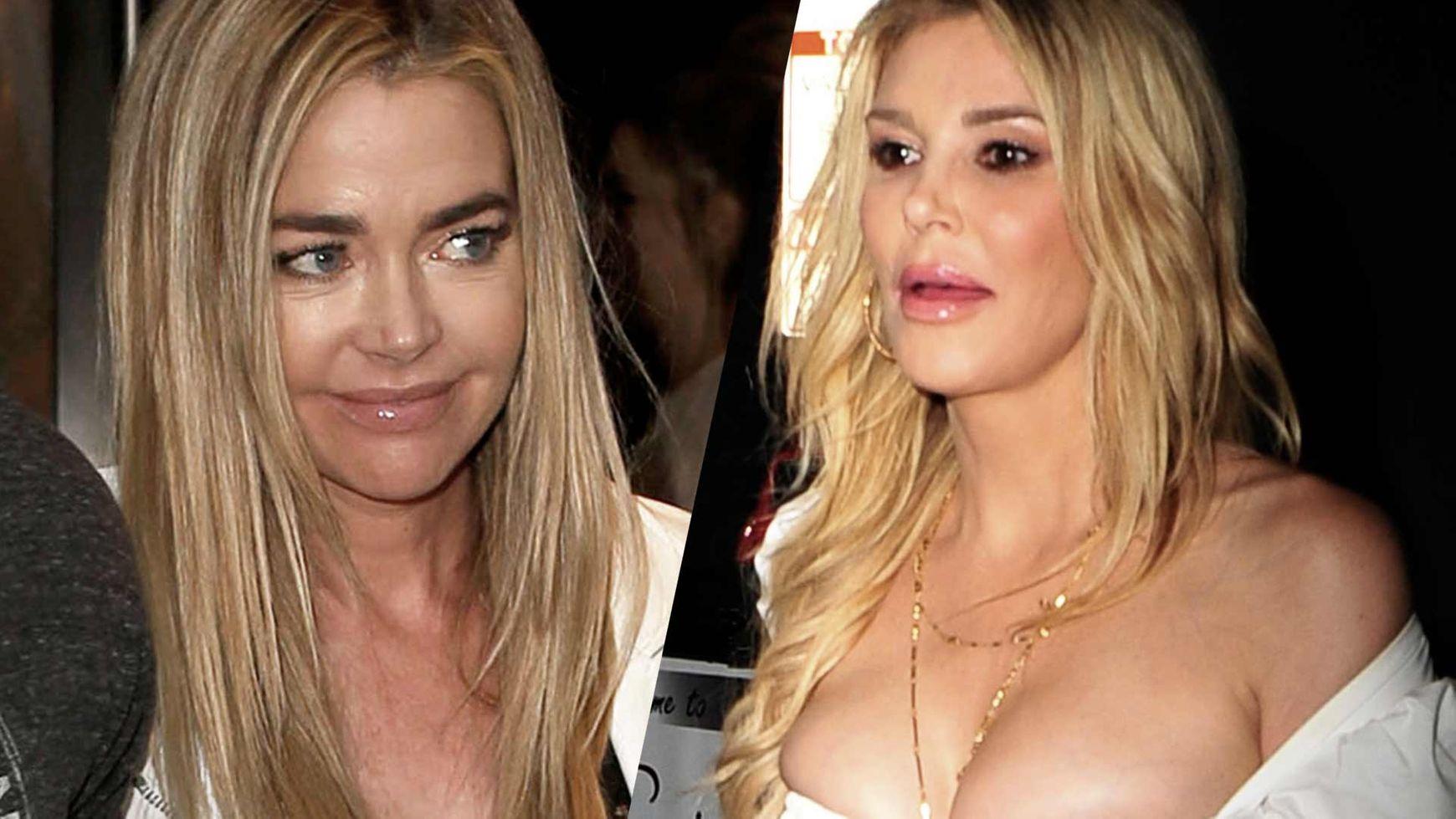 'RHOBH' Star Denise Richards Returns Home To Face The Music Amid Brandi