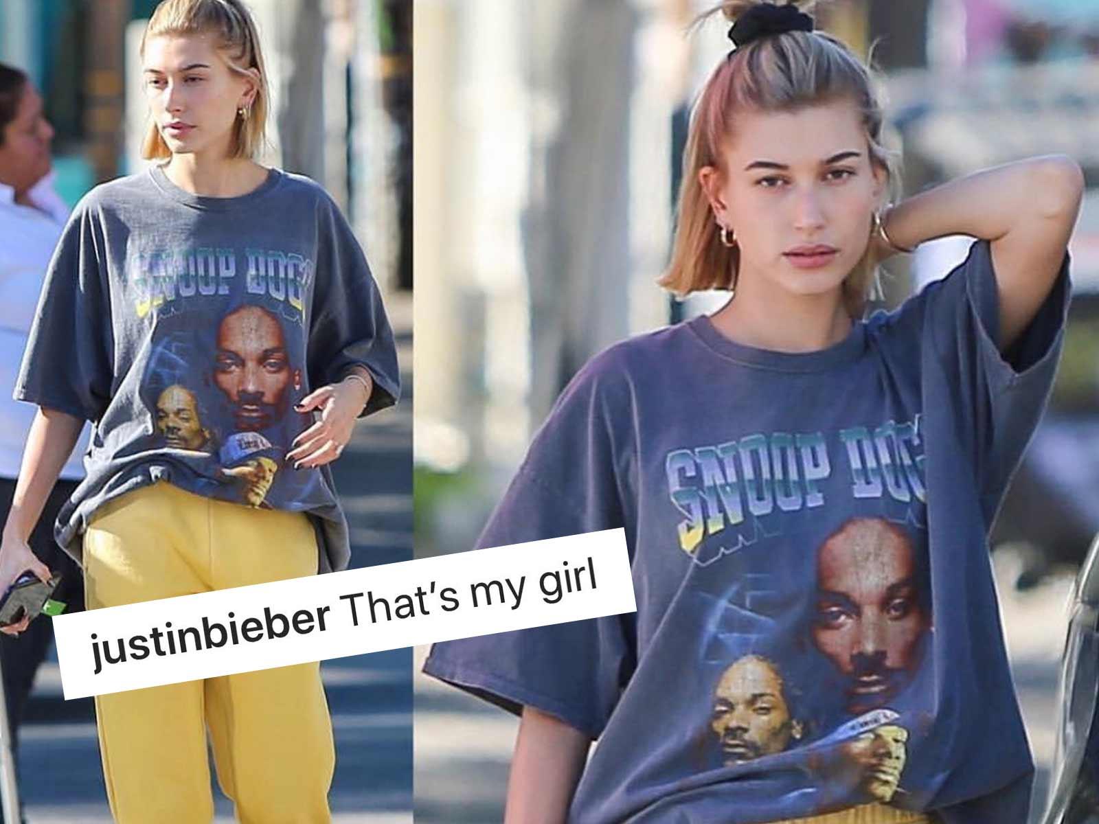 Justin Bieber Reminds Snoop Dogg ‘That’s My Girl’ After He Spits Game at Hailey Bieber