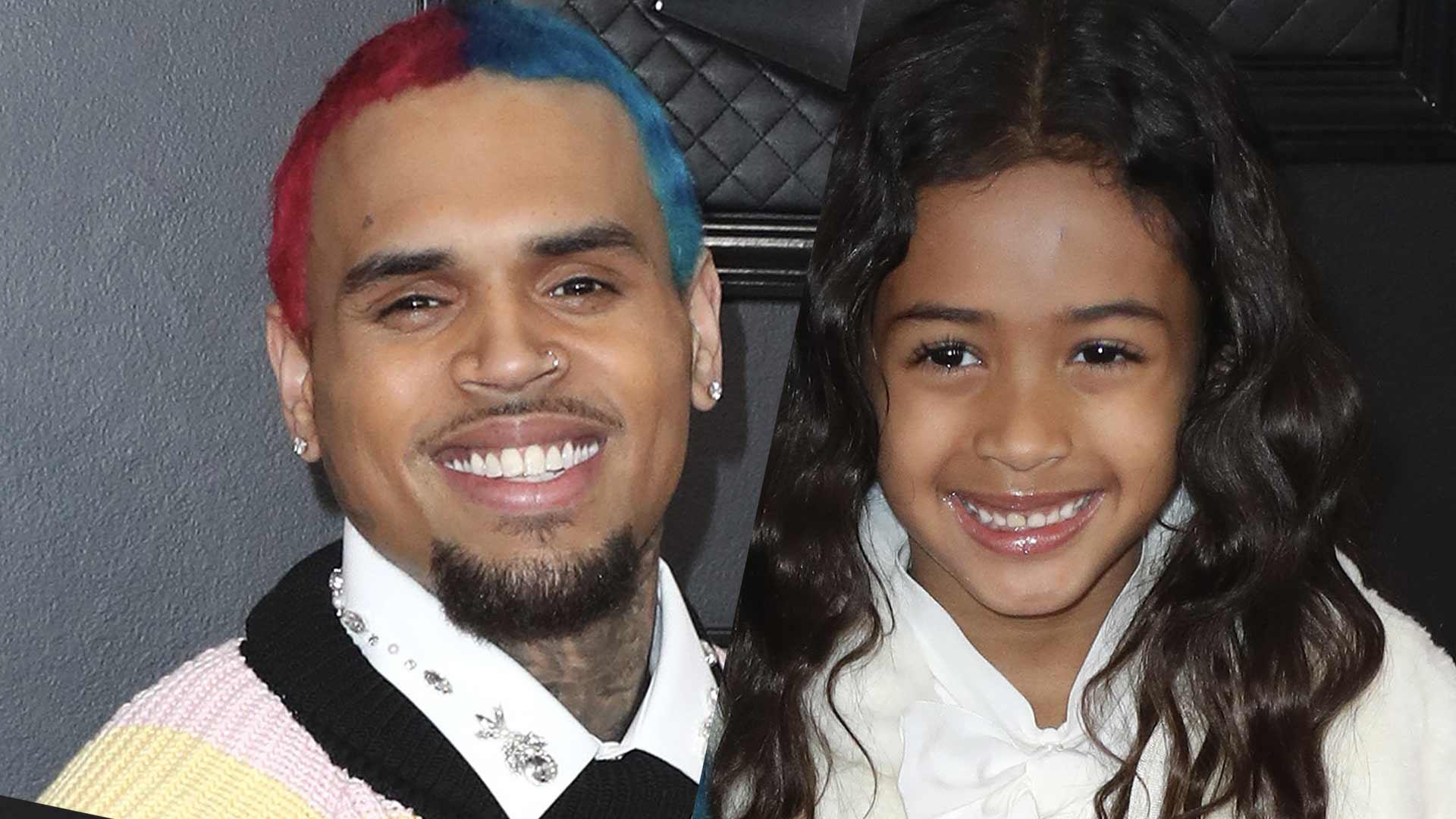 Chris Brown Adorably Twins With ‘Mini Me’ Royalty Brown