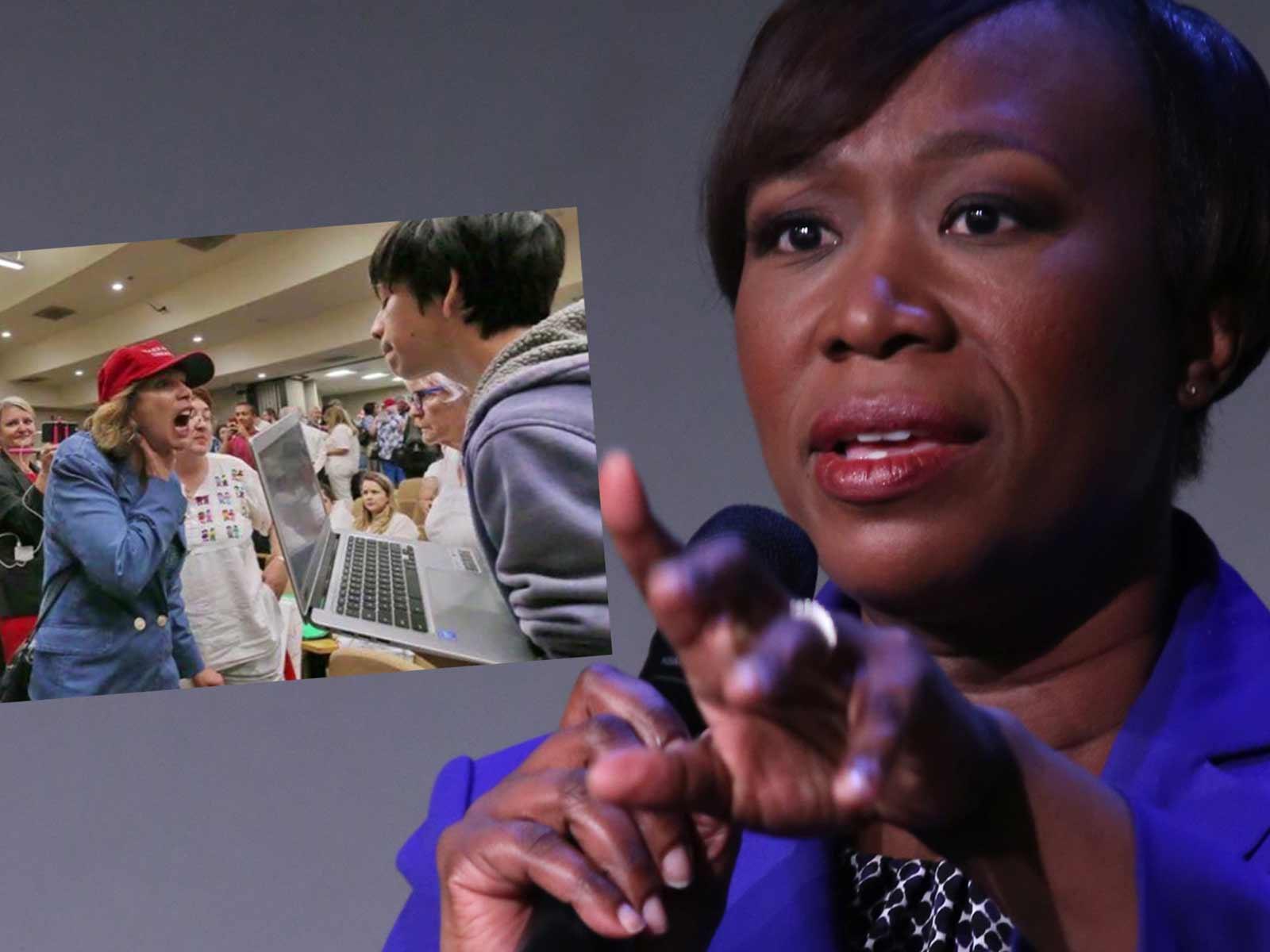 MSNBC Host Joy Reid Sued by Trump Supporter Over Claims She Hurled Racial Slurs at Teenager