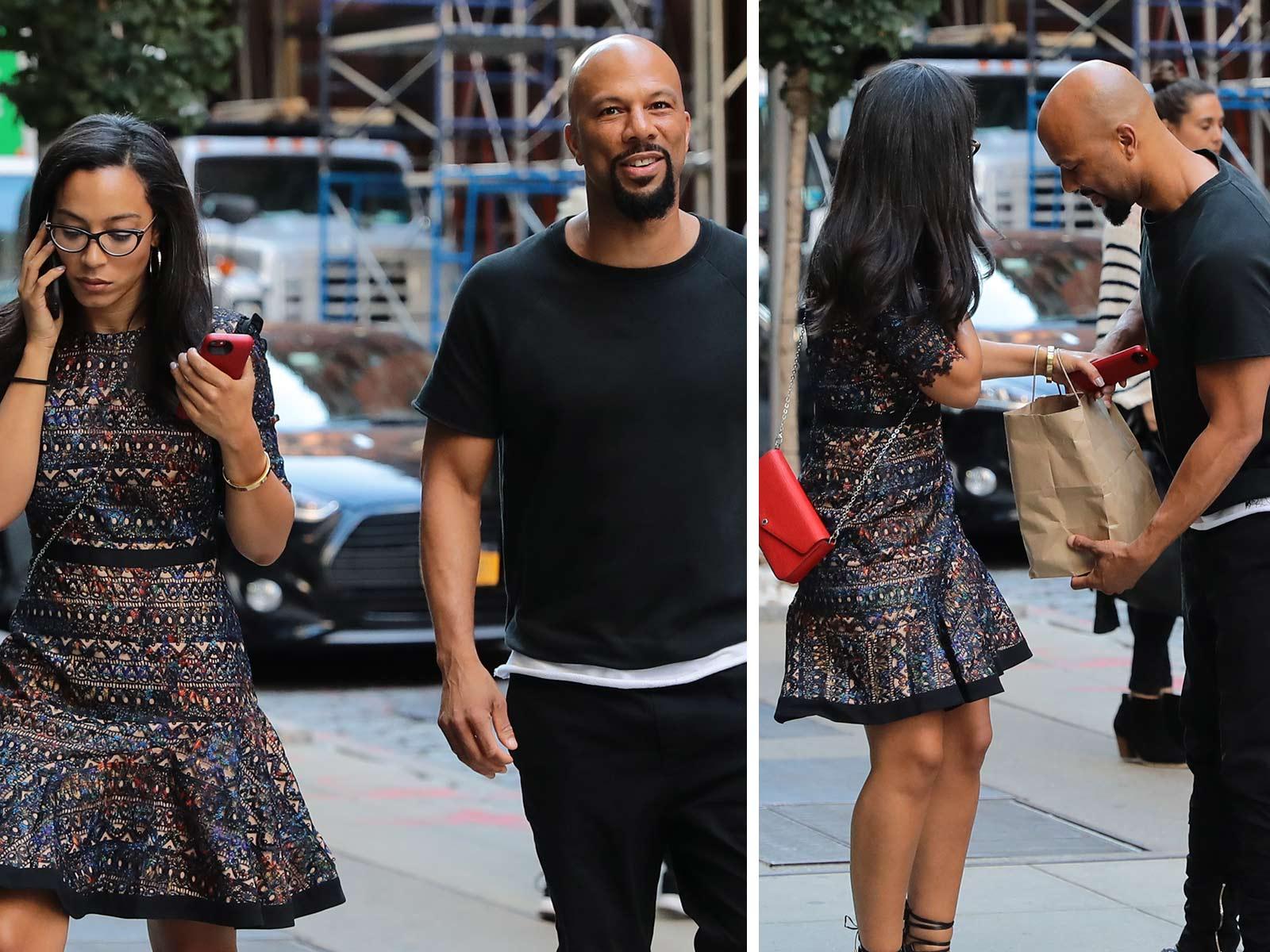 Common Happily Accepts His Girlfriend’s Baggage