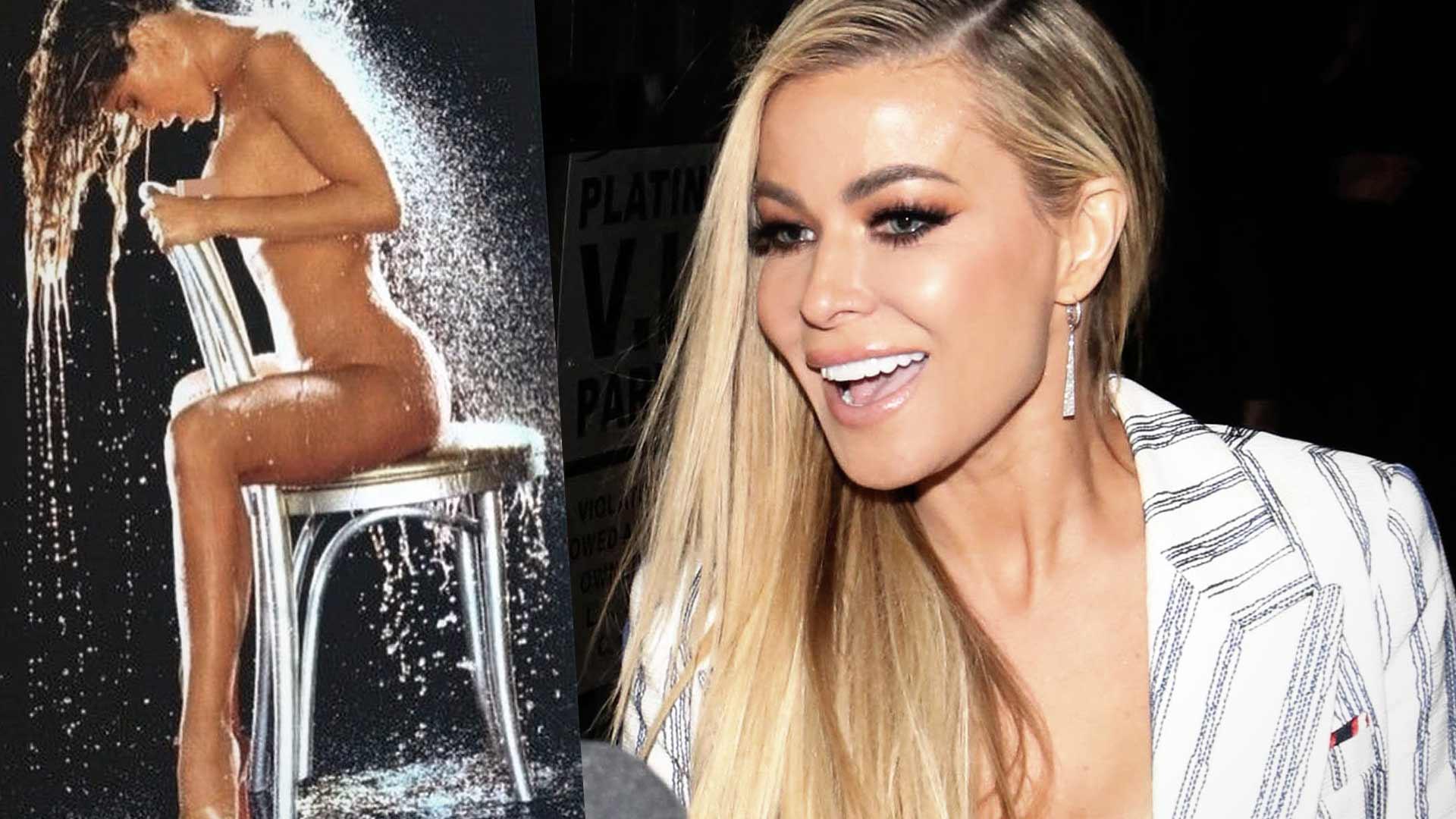 Carmen Electra Gets the Weekend Going By ‘Cooling Off’ With Naked Playboy Throwback