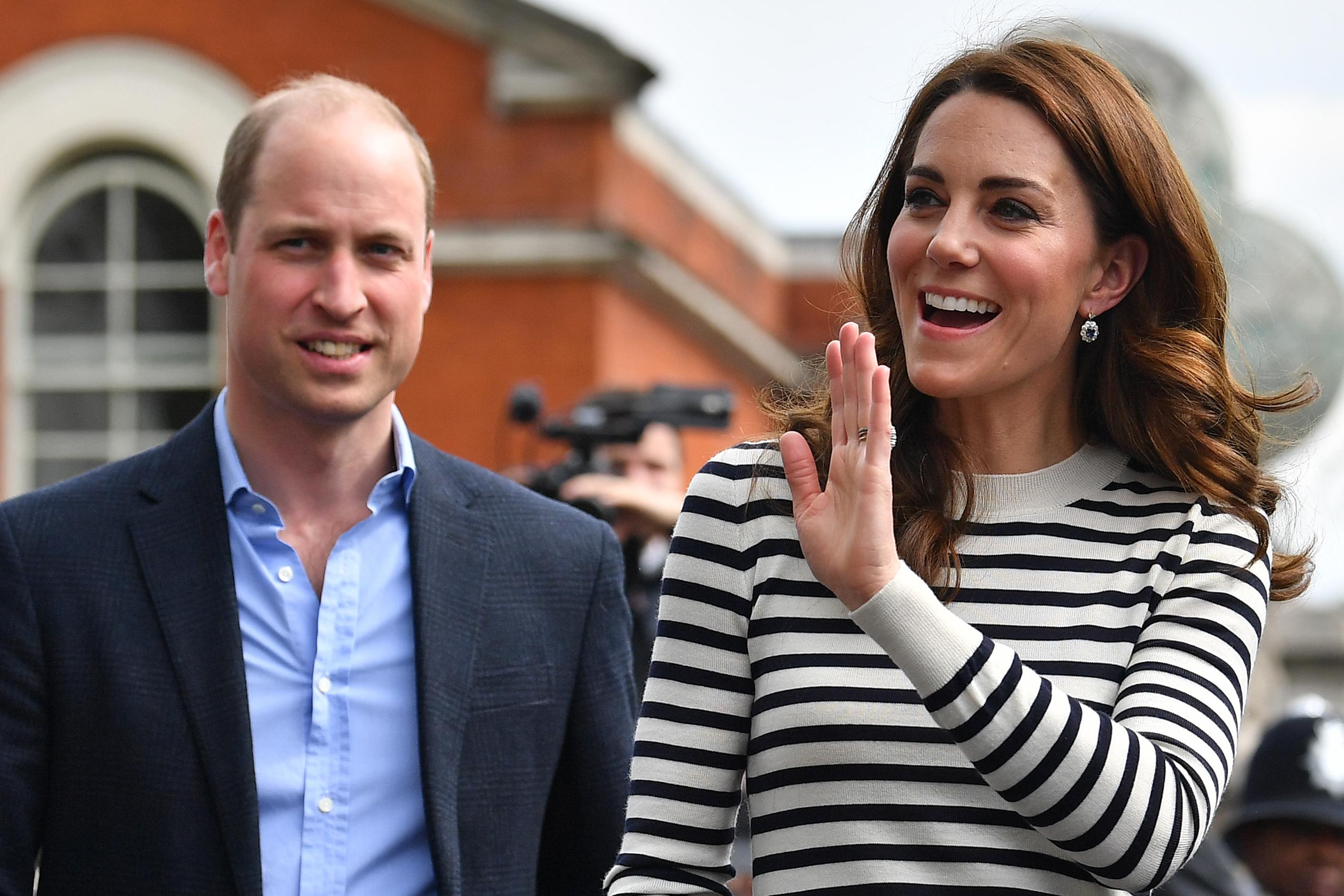 Kate Middleton and Prince William Share an Awkward Gesture On TV