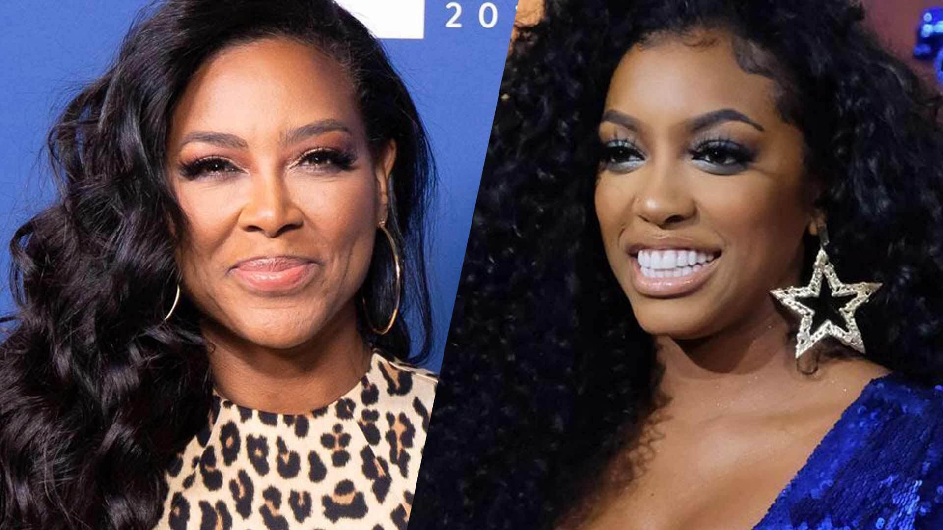 Kenya Moore & Porsha Williams Fight Over Male Stripper In 'RHOA ...