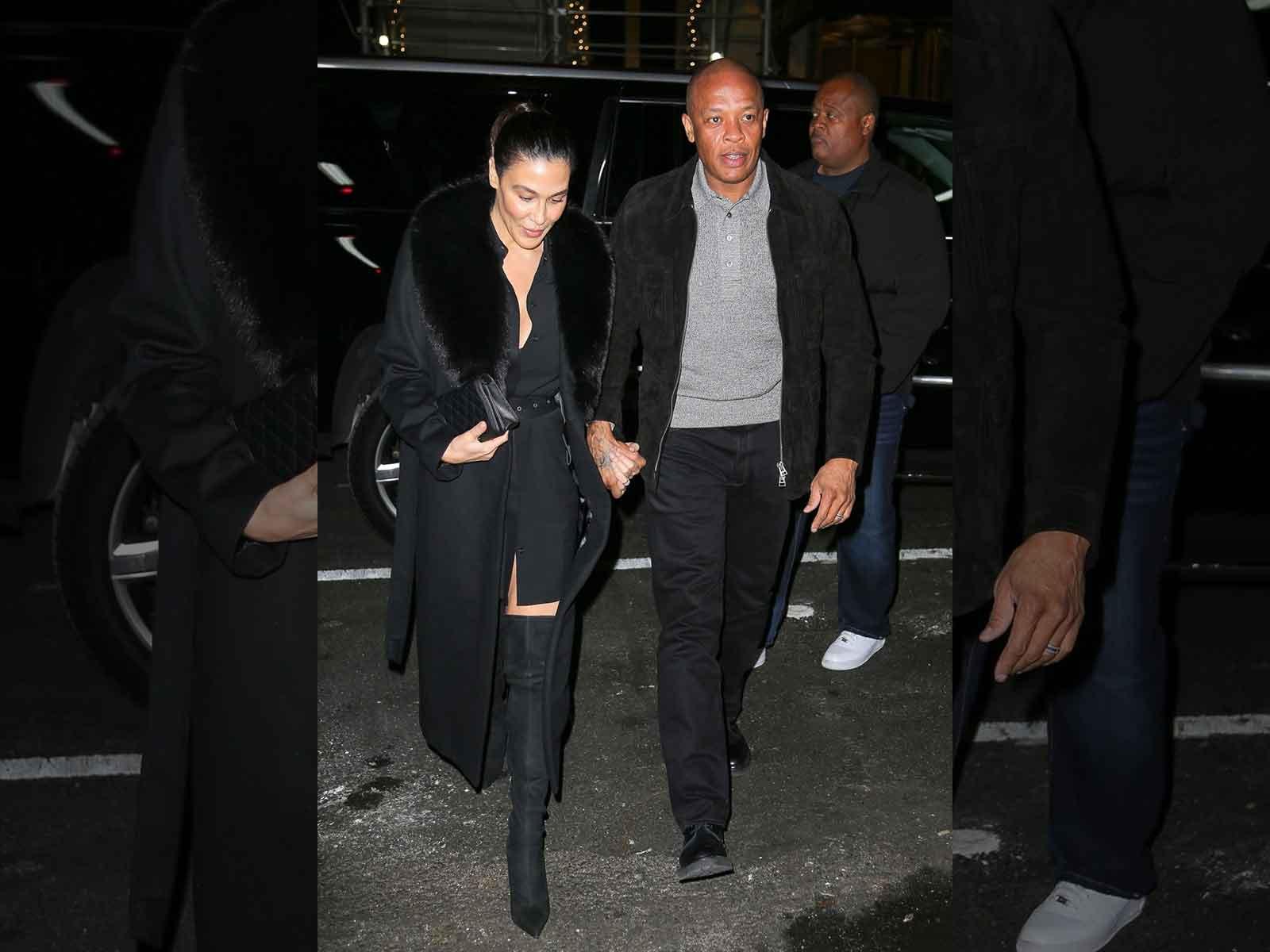 Dr. Dre Not Defiant, on Double Date with Jimmy Iovine