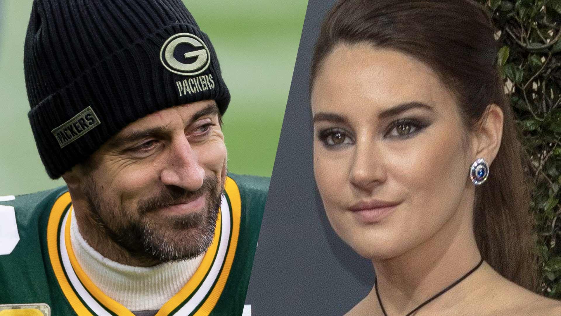 Shailene Woodley Gives Sneaky Glimpse Of Aaron Rodgers' Engagement Ring