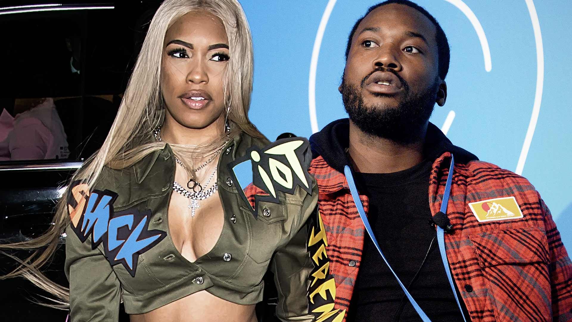 Is Meek Mill About To Be A Daddy Again? Rumors Swirl After Girlfriend Debuts Baby Bump!