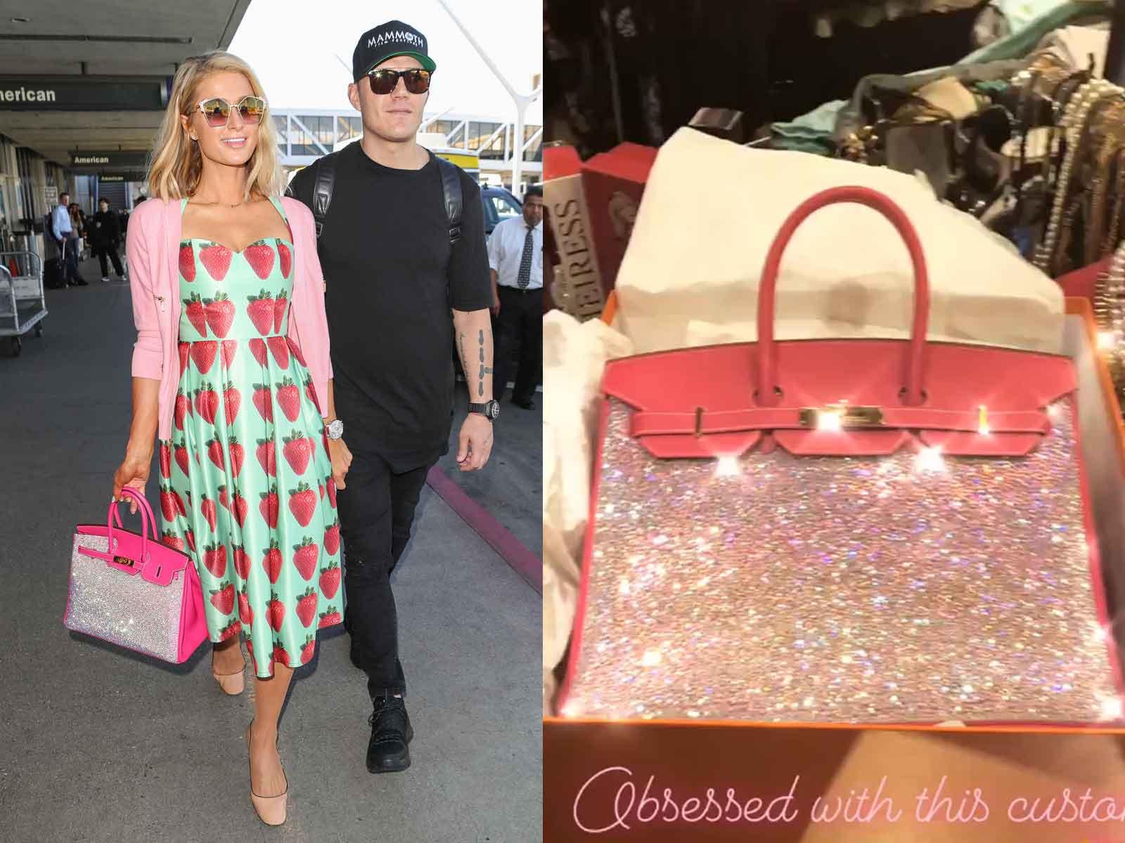 Paris hilton 2024 pink birkin