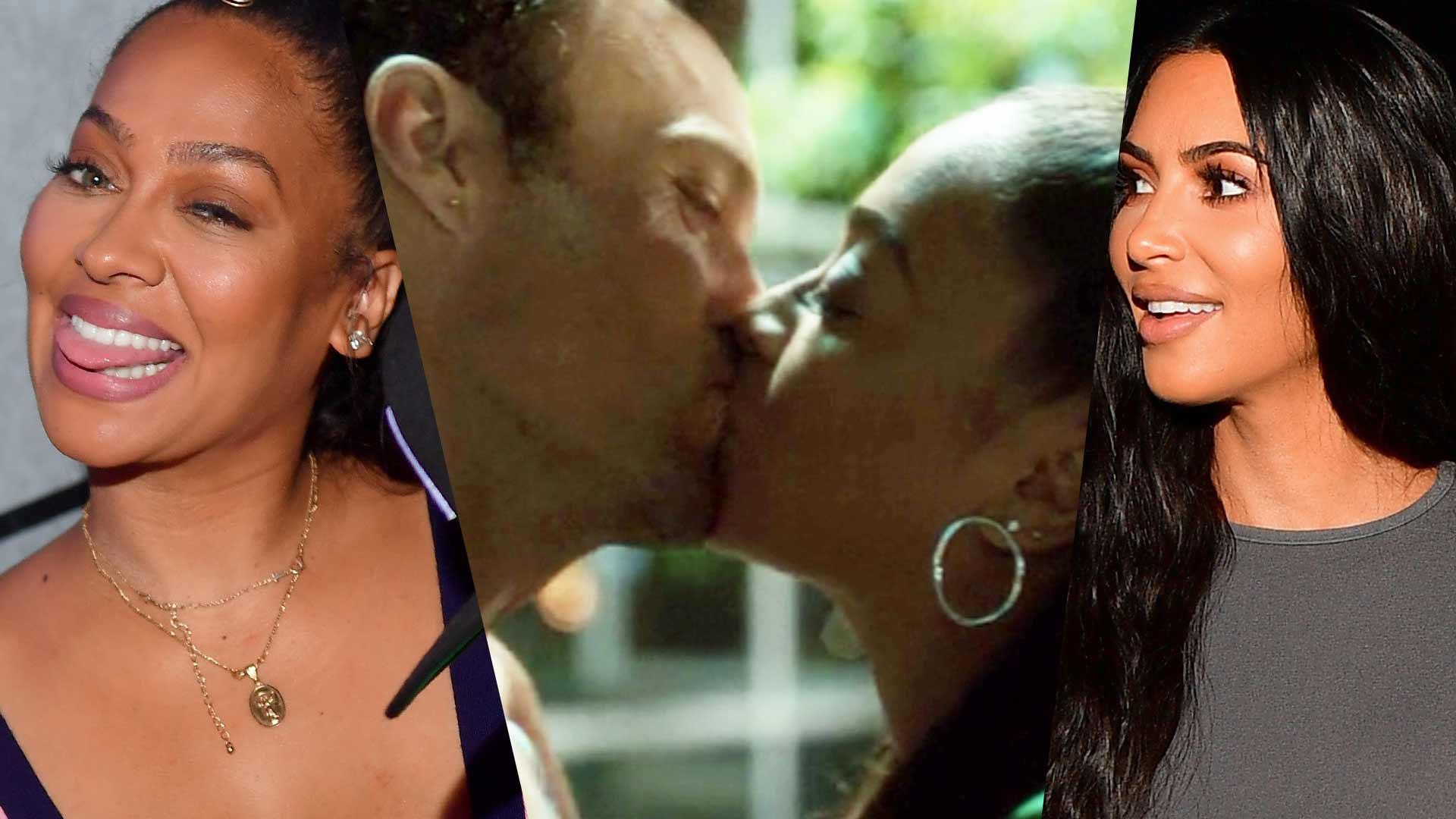 Kim Goes Wild When La La Anthony Makes Out With ‘90210’ Co-star Amid Marriage Trouble