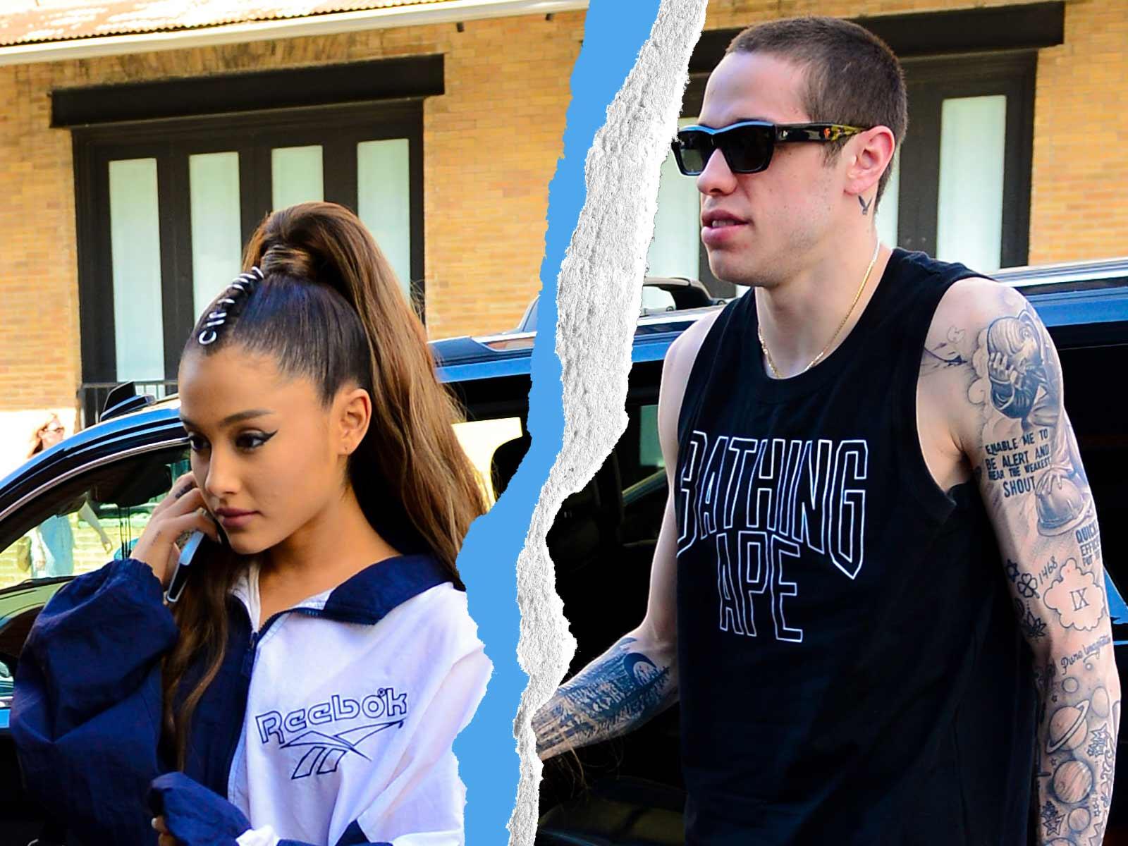 Ariana Grande and Pete Davidson Split Up So She Can ‘Work on Herself’