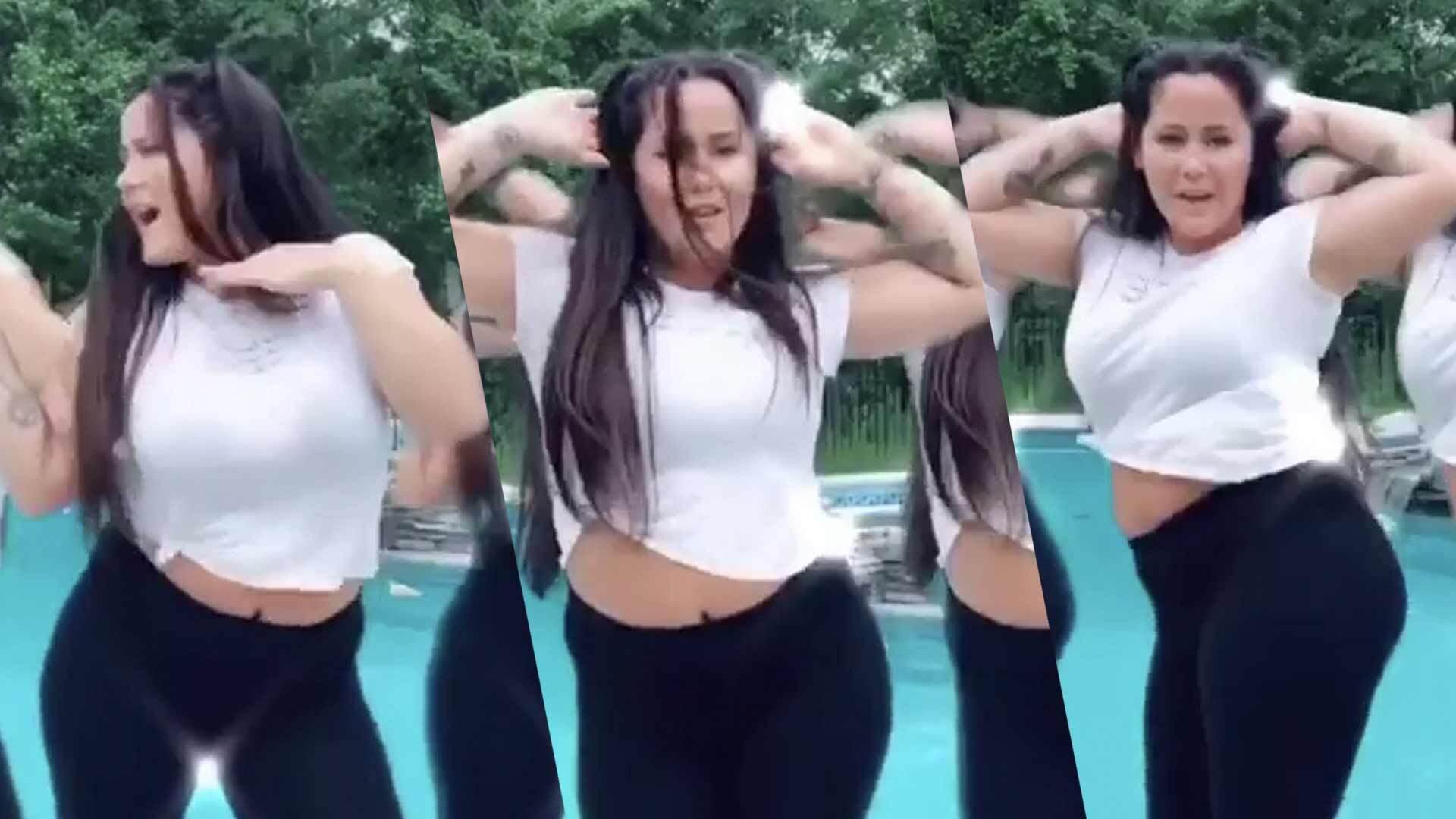 Teen Mom' Star Jenelle Evans Claps Back At Body Shamers Dancing In Skin-Tight  Yoga Pants! - The Blast