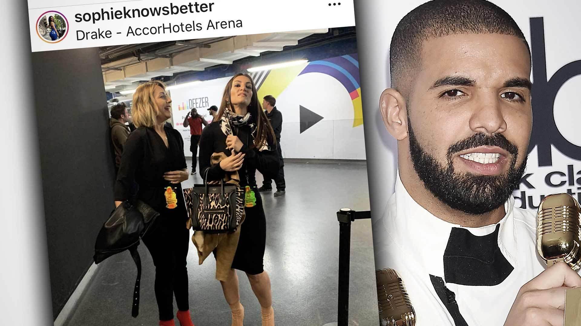 Drake’s Baby Mama Front and Center During European Leg of Tour