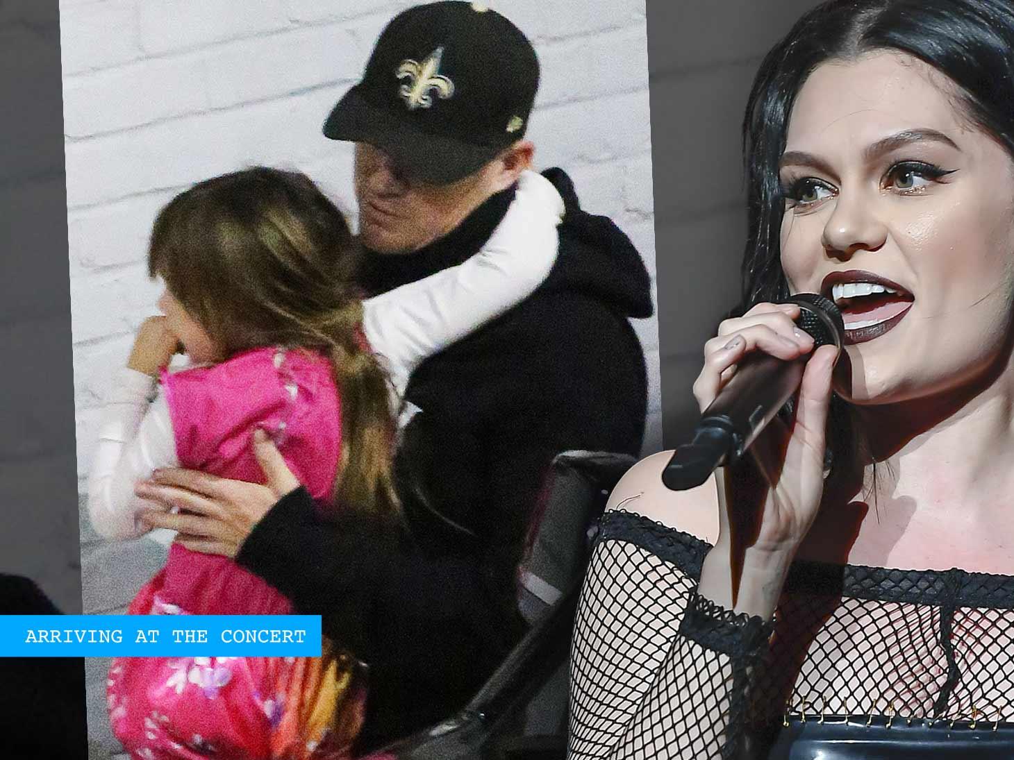 Channing Tatum Brought Daughter Everly to a Jessie J Concert