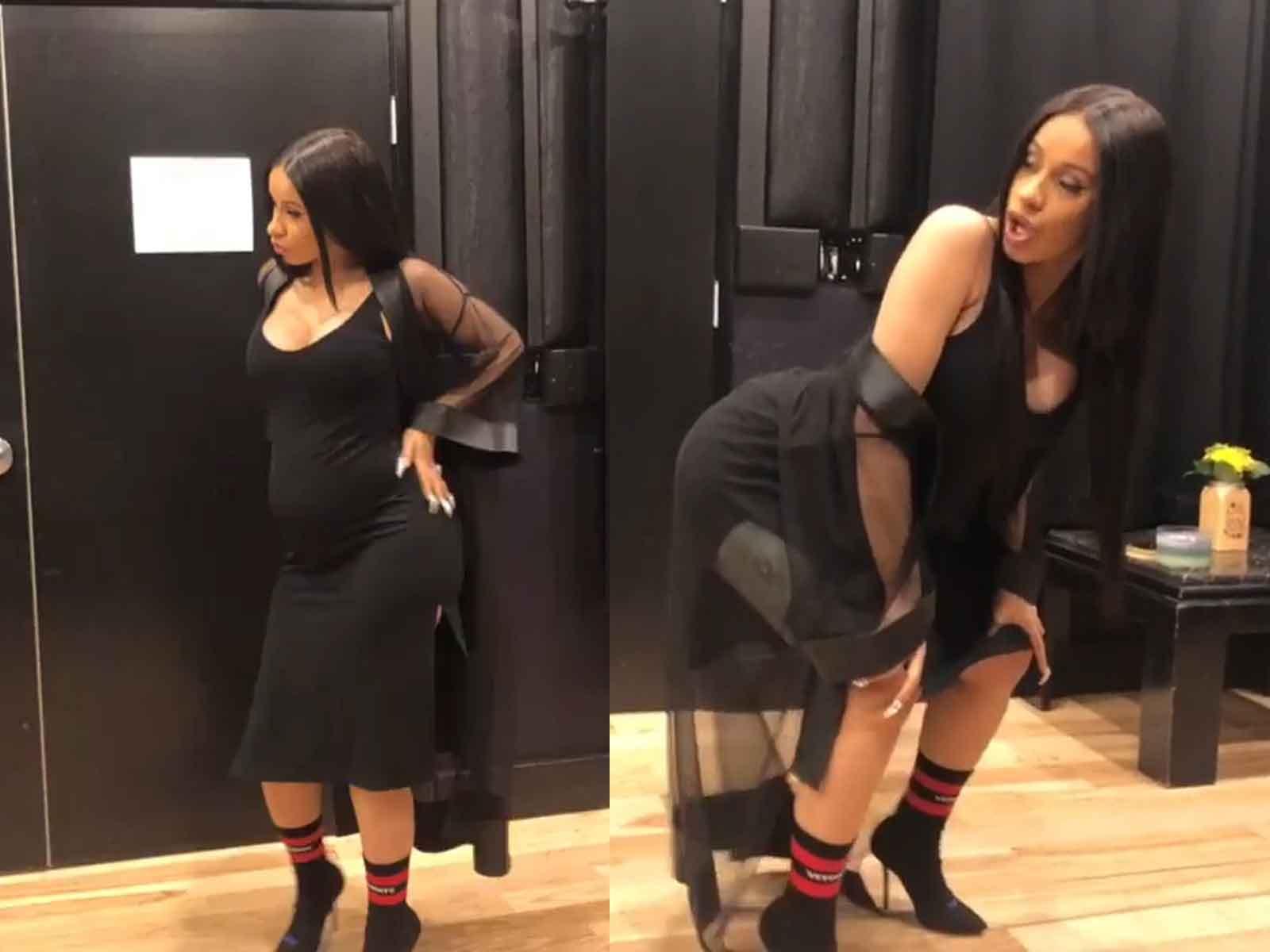 Cardi B Twerking While Pregnant Is Getting Us Ready for the Weekend!