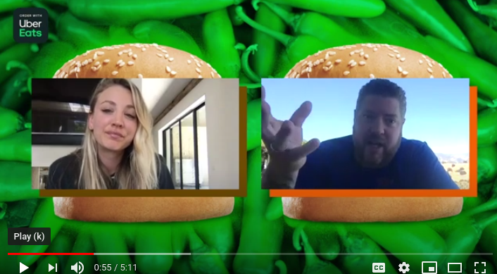 Kaley Cuoco Looks Stunning In Burger Showdown With Bombshell Bedhair The Blast 9567