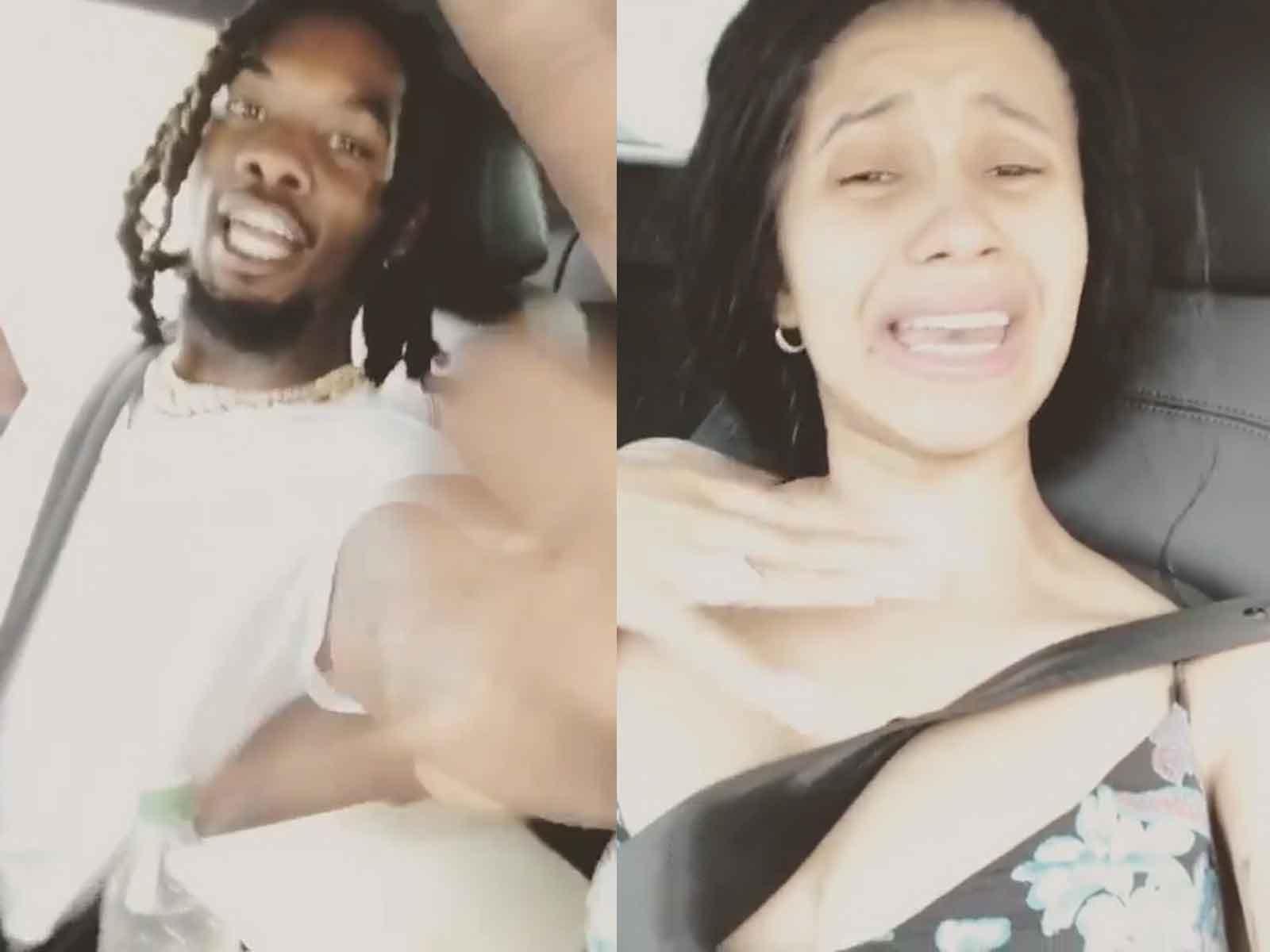 Cardi B Scolds Offset for Reckless Driving While Announcing Billboard Milestone