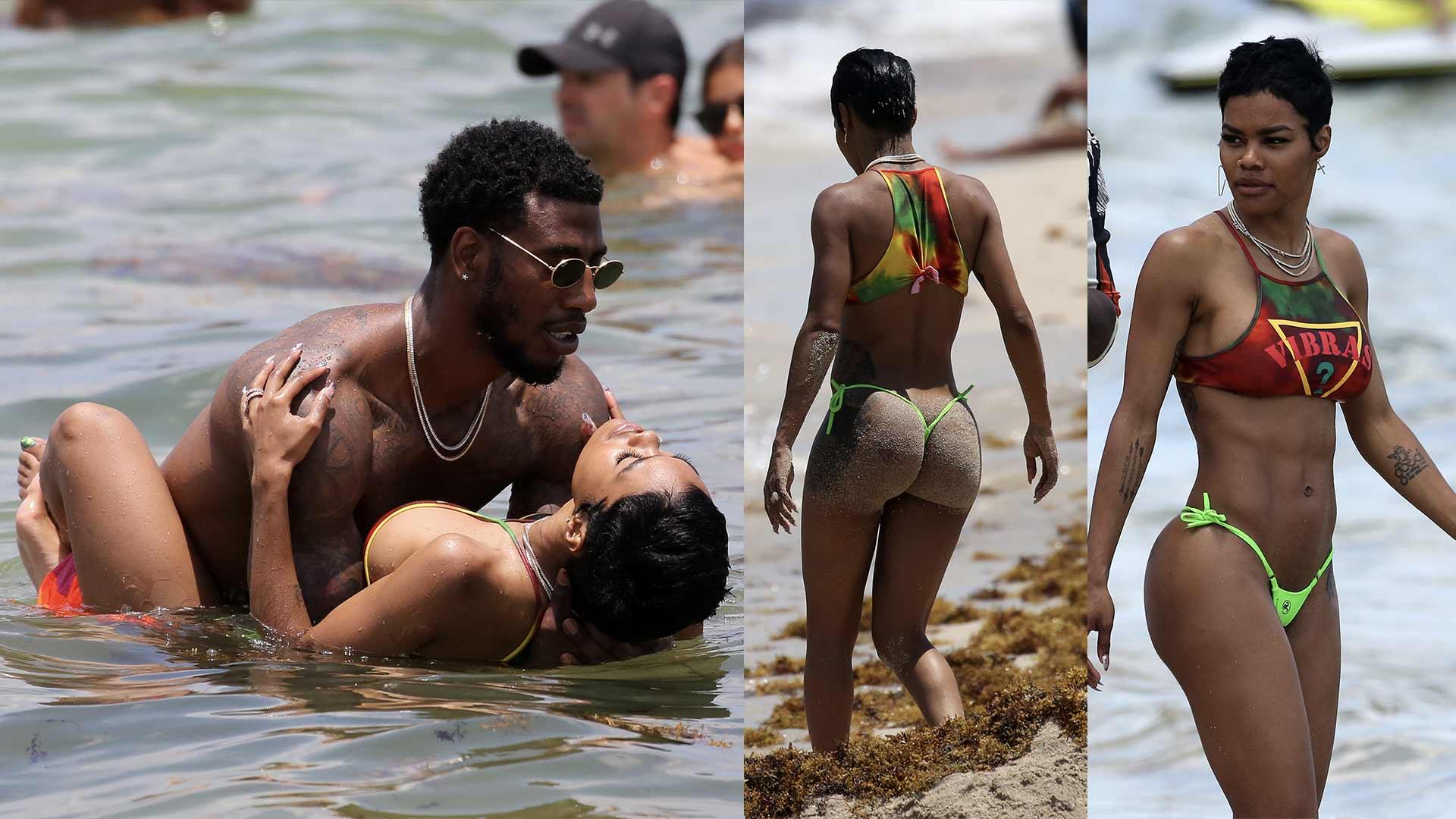 Teyana Taylor & Iman Shumpert Pack on The July 4th PDA