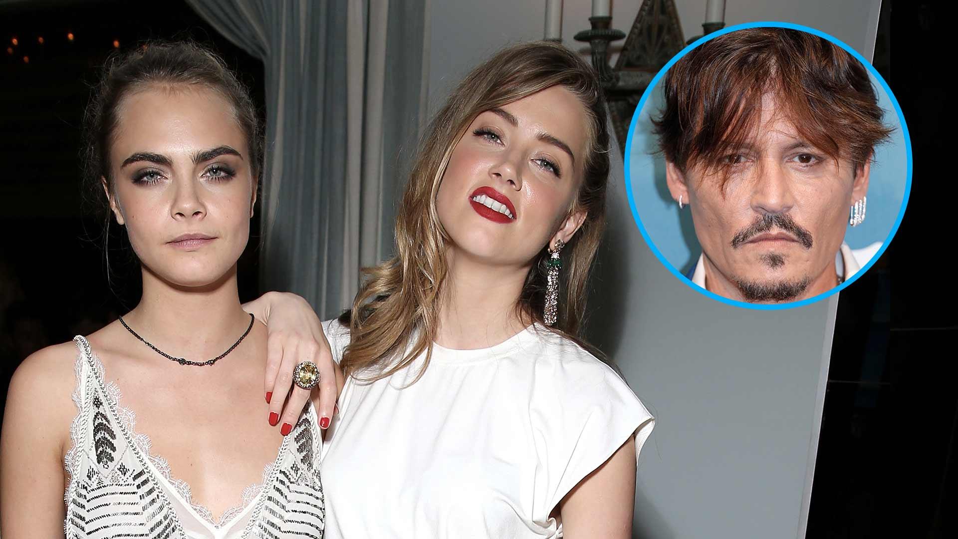 Deposition In Johnny Depp Case Alleges Amber Heard Had Threesome With Cara Delevingne & Elon Musk