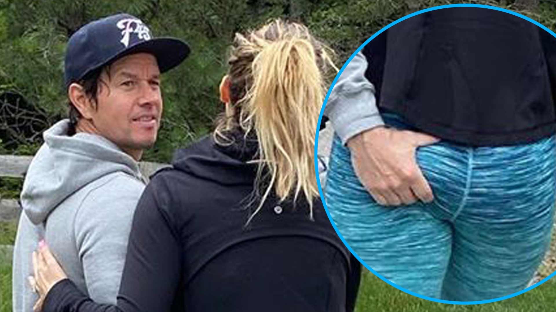 Mark Wahlberg’s Wife Rhea Is A Real Handful, Grabs Her Behind Extra Tight