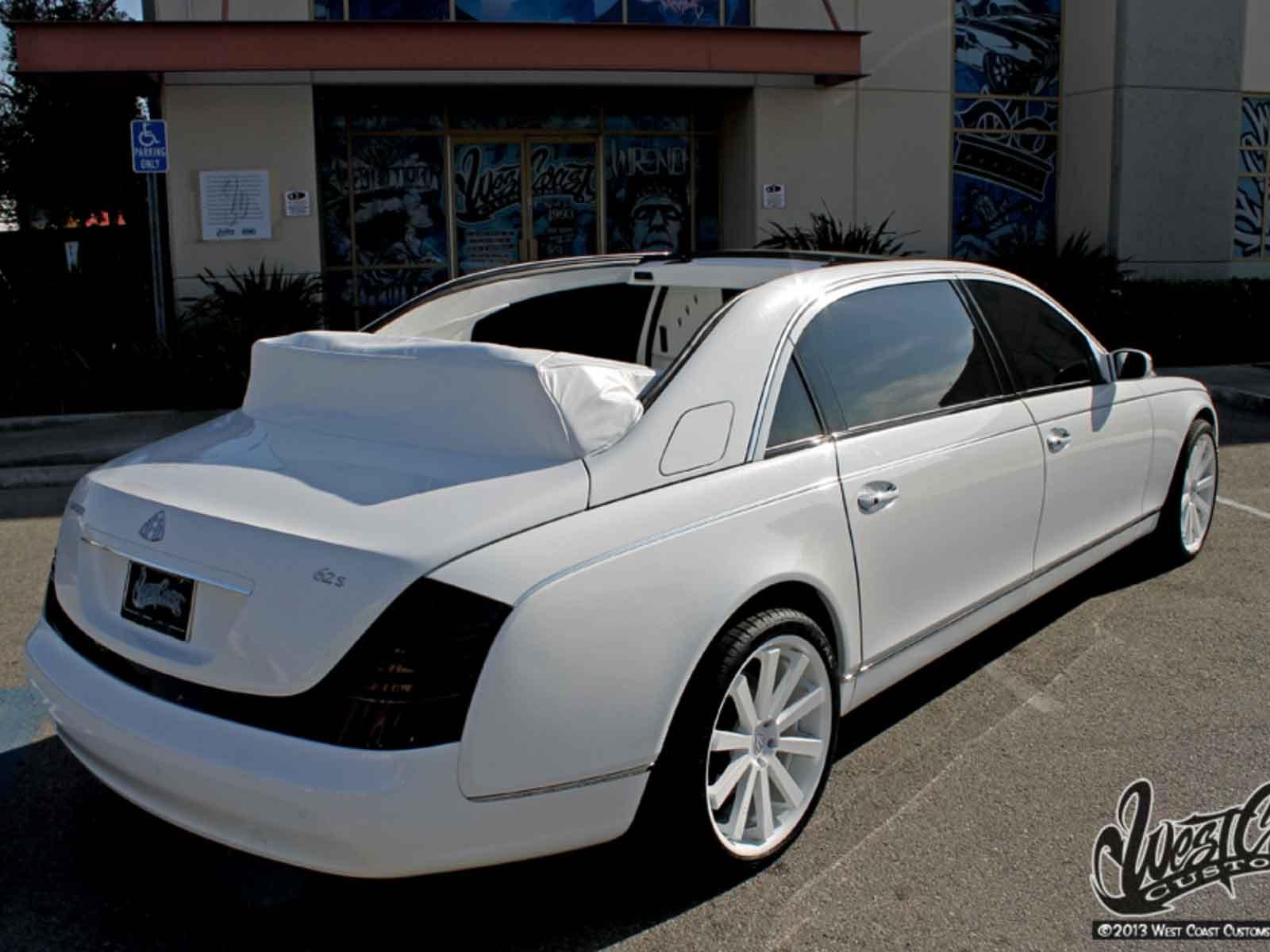 Tyga's Custom Convertible Maybach Up for Sale to the Highest Bidder, image size:1600x1200